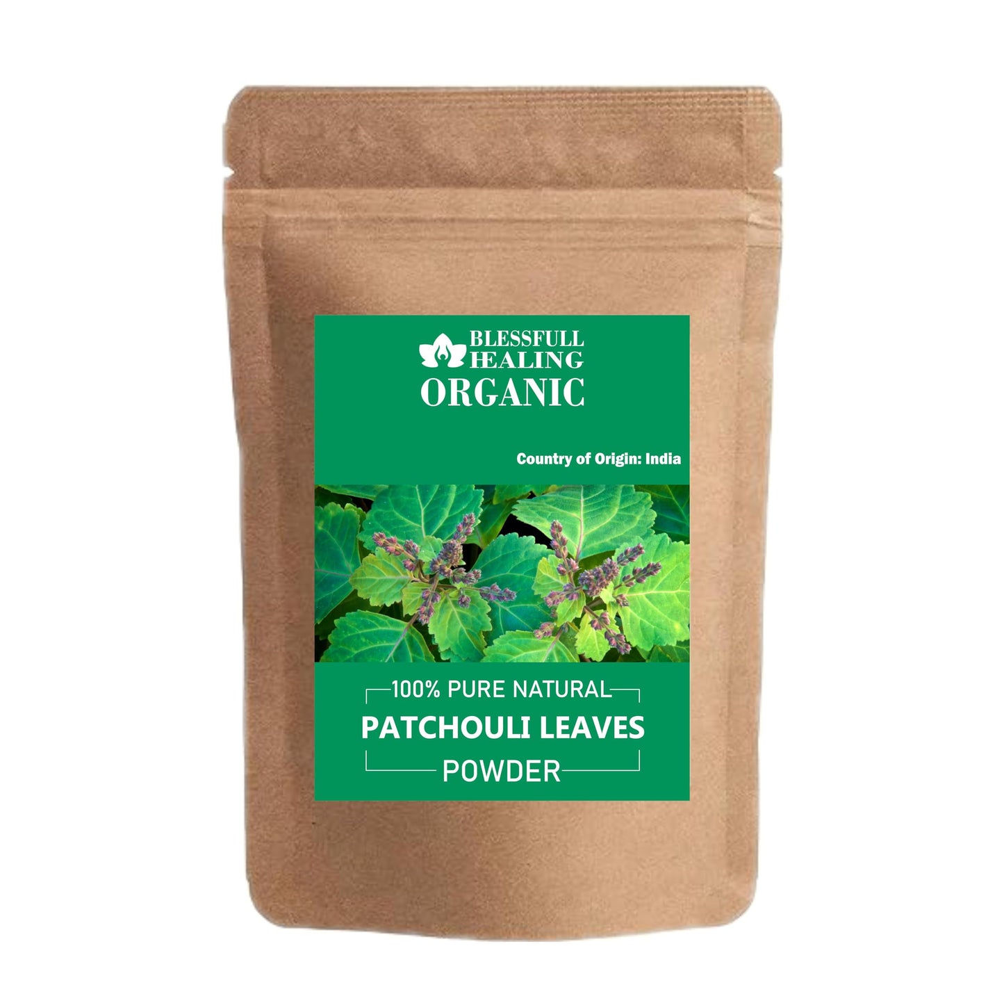 Blessfull Healing Organic Patchouli Leaves Powder 10.58 oz