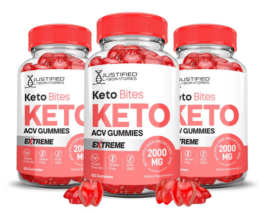 Justified Laboratories Keto ACV Gummies Extreme 2000mg, 180 Count