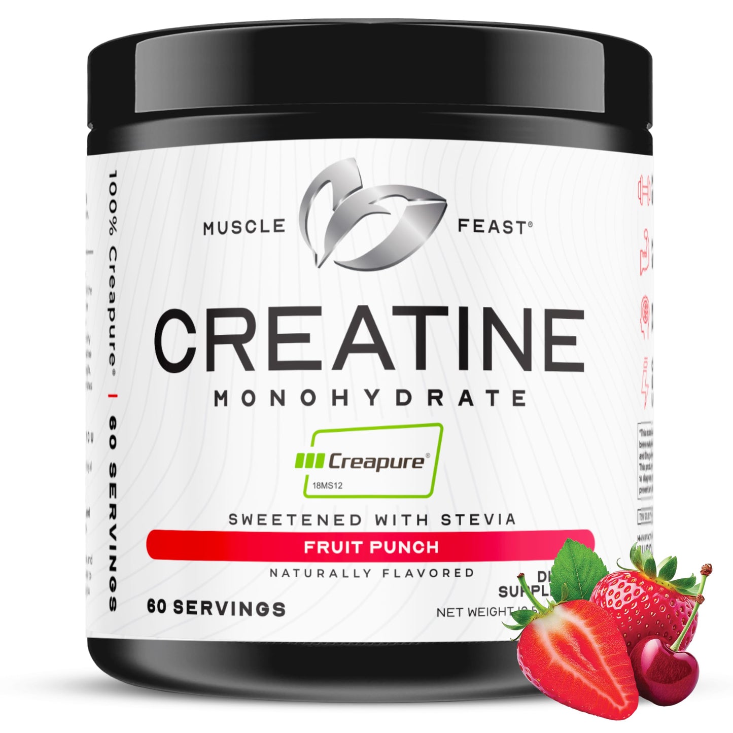 Muscle Feast Creapure Creatine Monohydrate Powder, 300 g