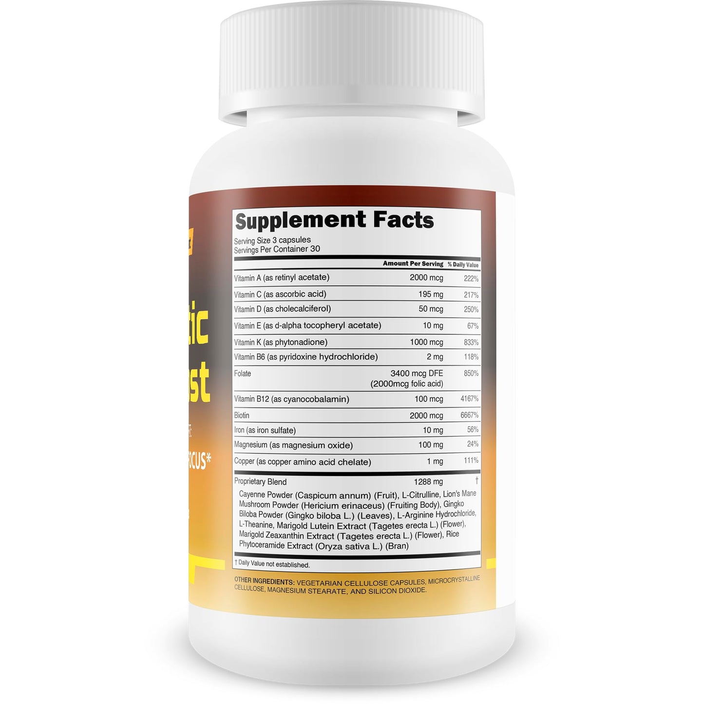 Synoptic Boost Supplement Vitamin Version 8802853 Capsule 90 Count