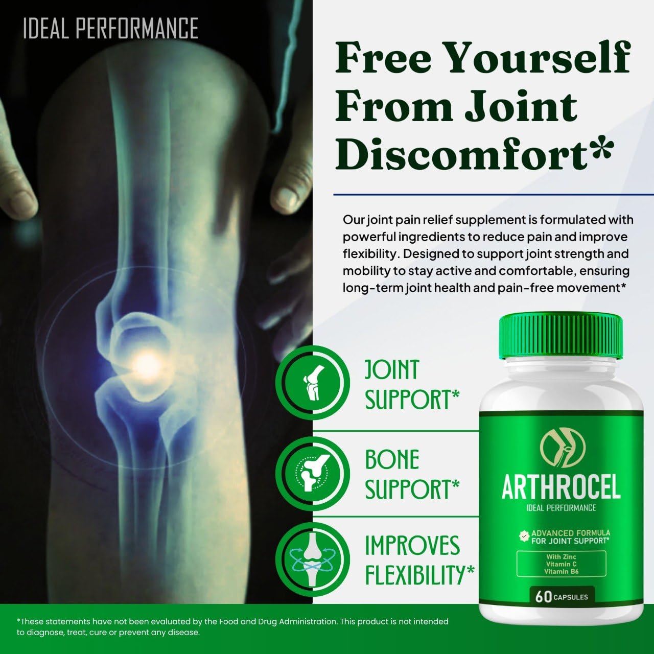 IDEAL PERFORMANCE Arthrocel Capsules 180
