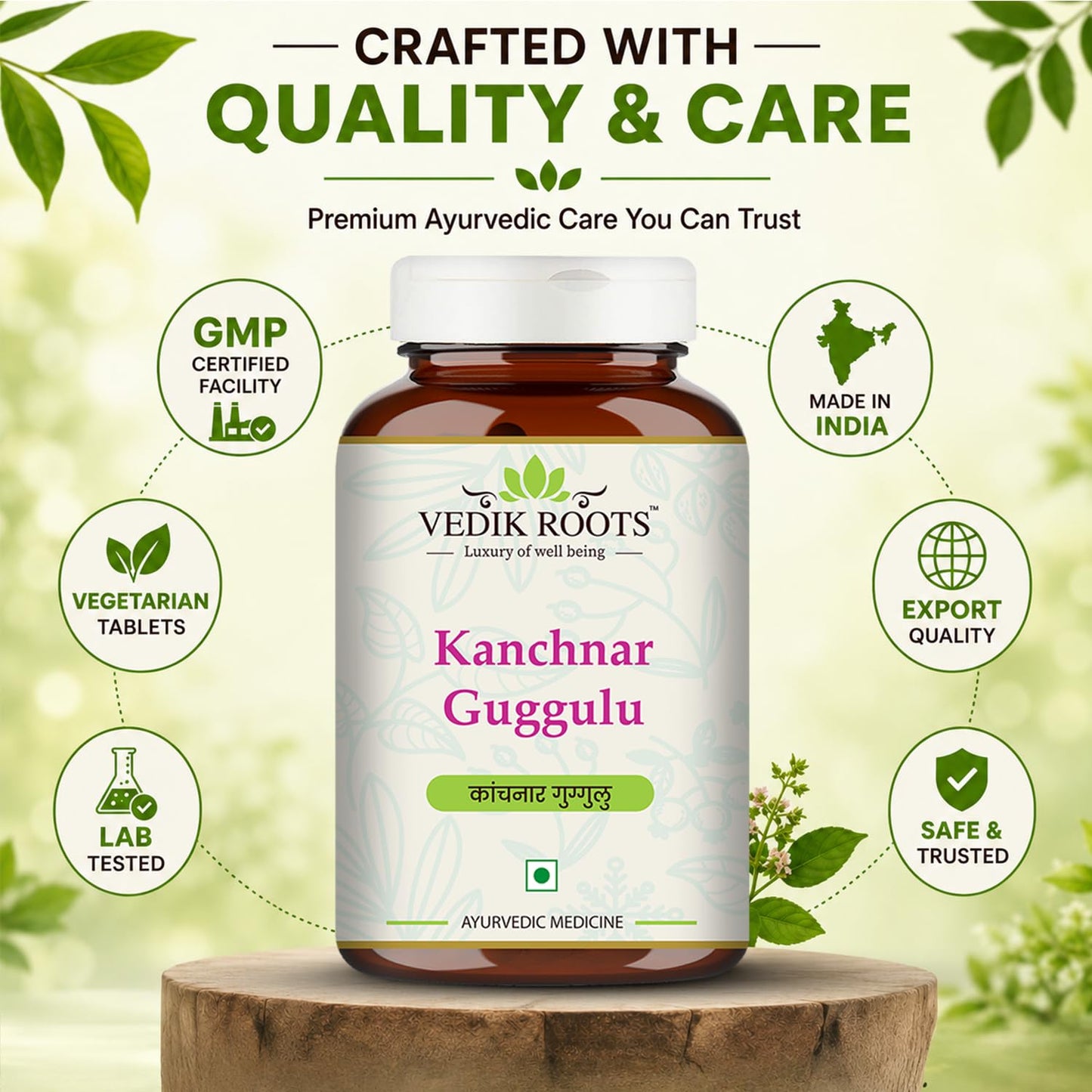 VEDIKROOTS Kanchnar Guggulu Capsule 1 Count