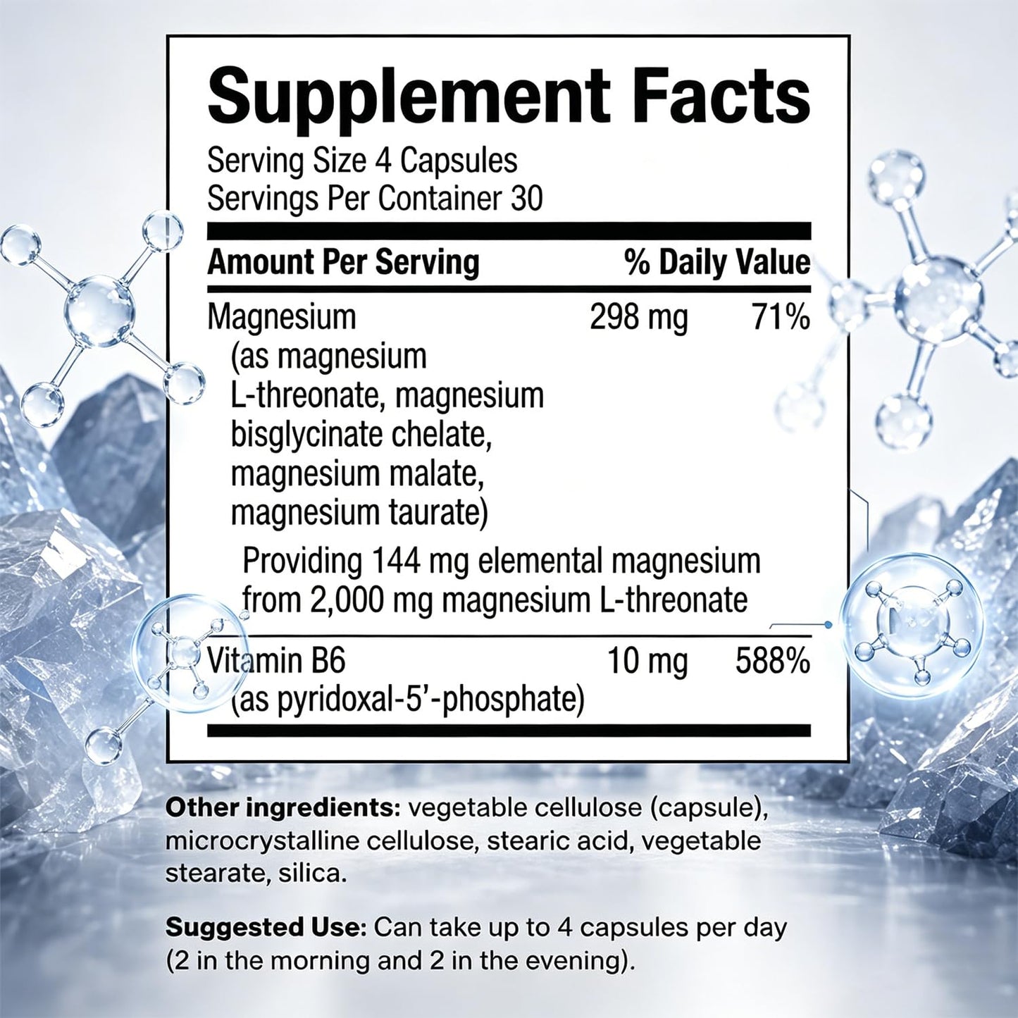 Gold Seal Health Magnesium Complete, 4 in 1 Multi-Source Magnesium Complex Capsule, 120 Count