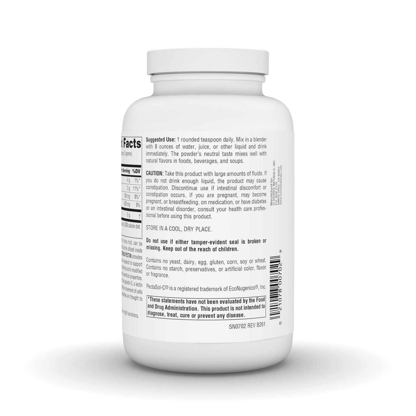 Source Naturals PectImmune Modified Citrus Pectin Powder for Cellular Immune Health, 7.05 Ounce