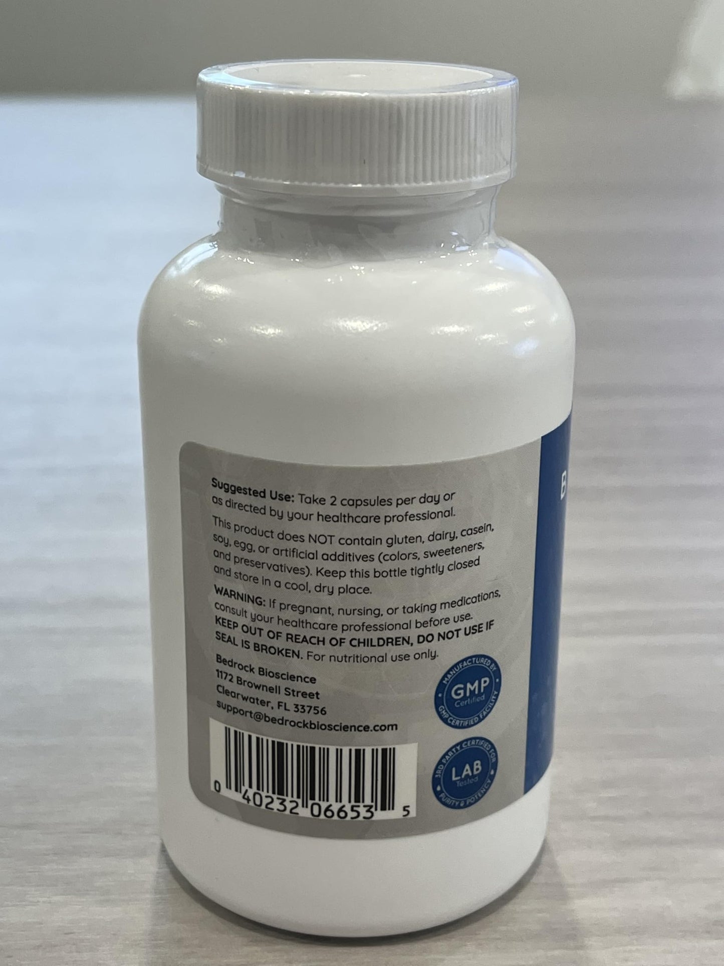 Bedrock Bioscience Nerve Support Formula Plus Capsules 60 Count
