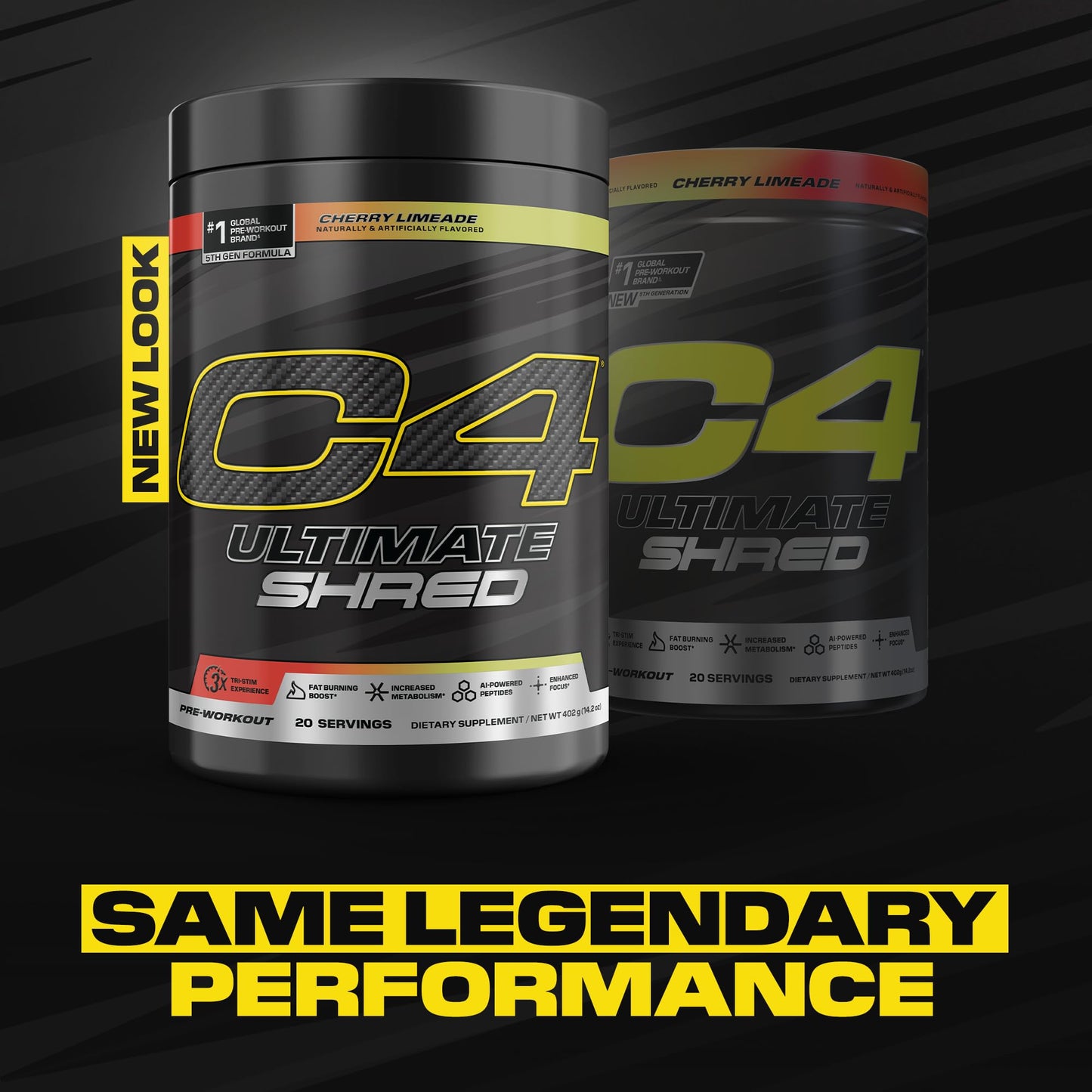 C4 Ultimate Shred Pre Workout Powder 14.2 oz