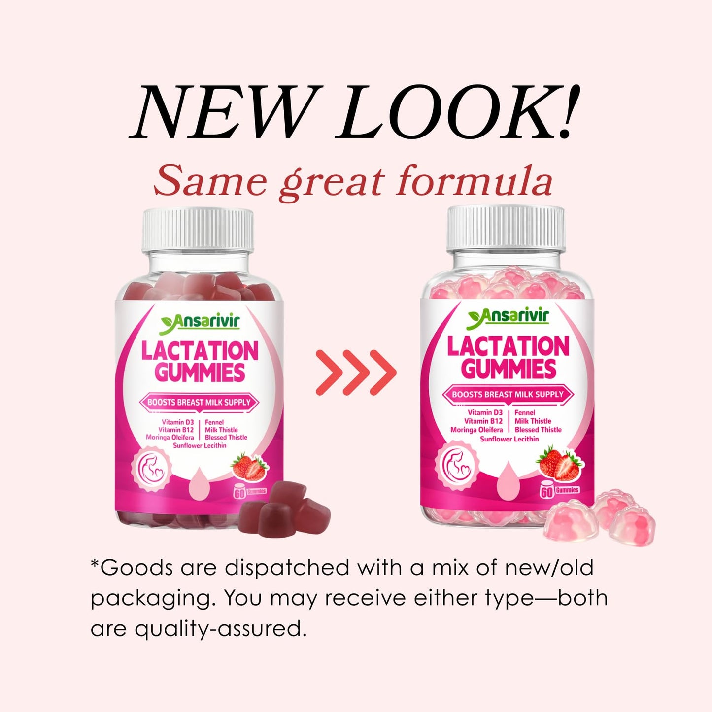 Ansarivir Lactation Gummies 60 Count
