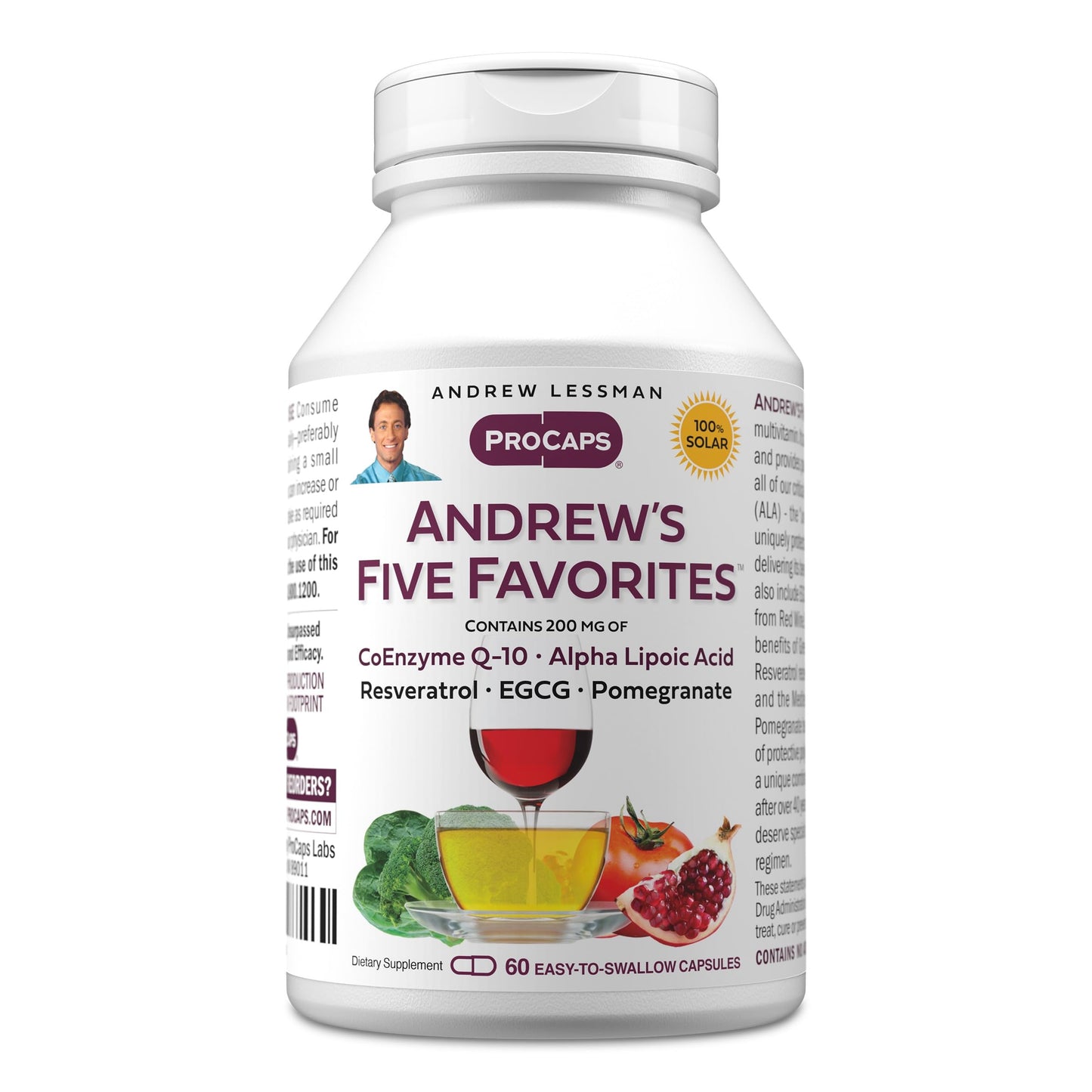 Andrew Lessman ProCaps Andrew's Five Favorites 60 Capsules