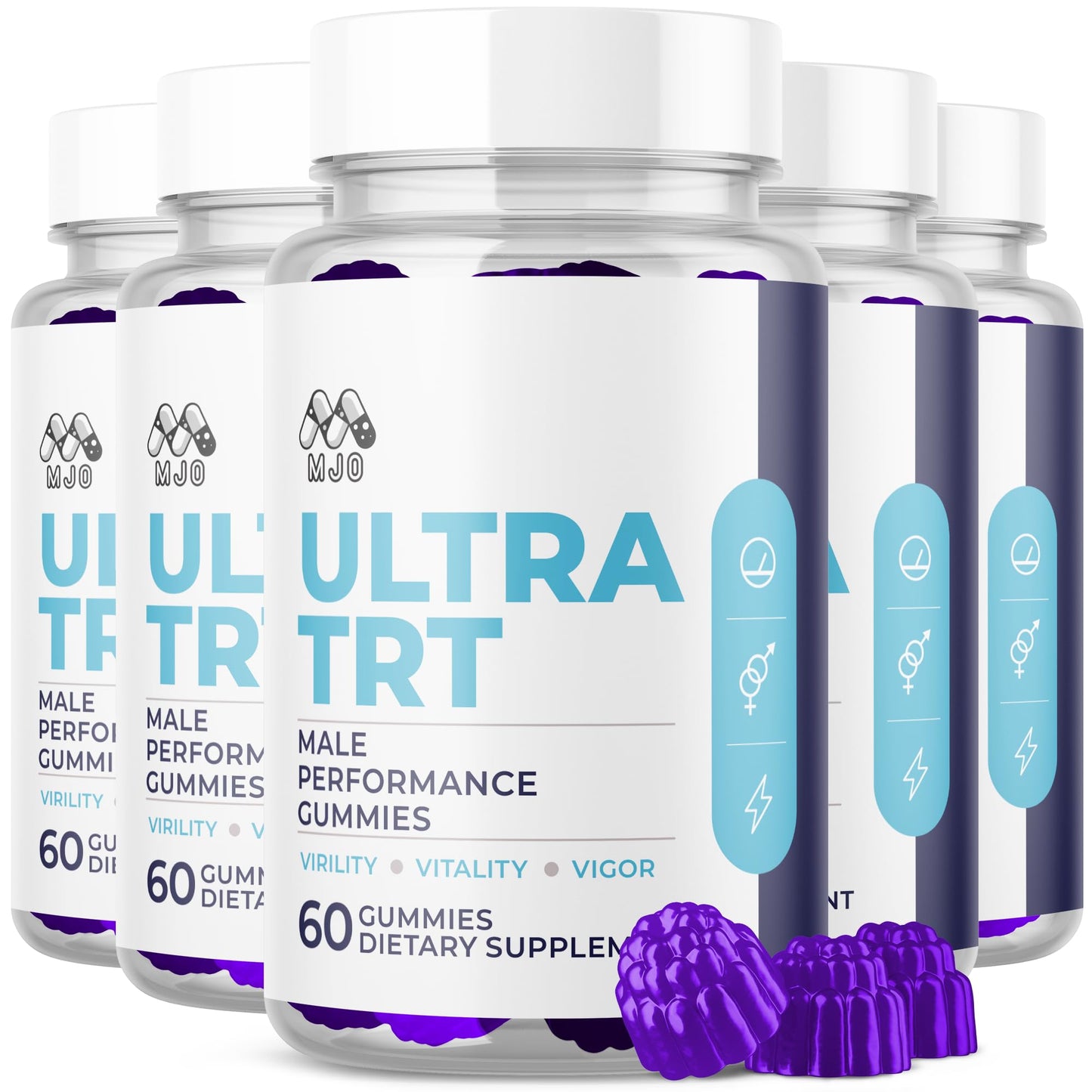 MJO Ultra TRT Gummies for Men Chewable 300 Gummies