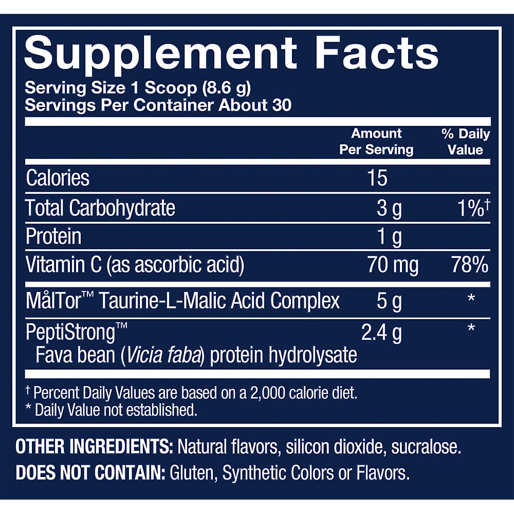 BodyTech Recovery Pep Peptides Powder with 2.4g PeptiStrong, Citrus, 9.1 oz, 30 Servings