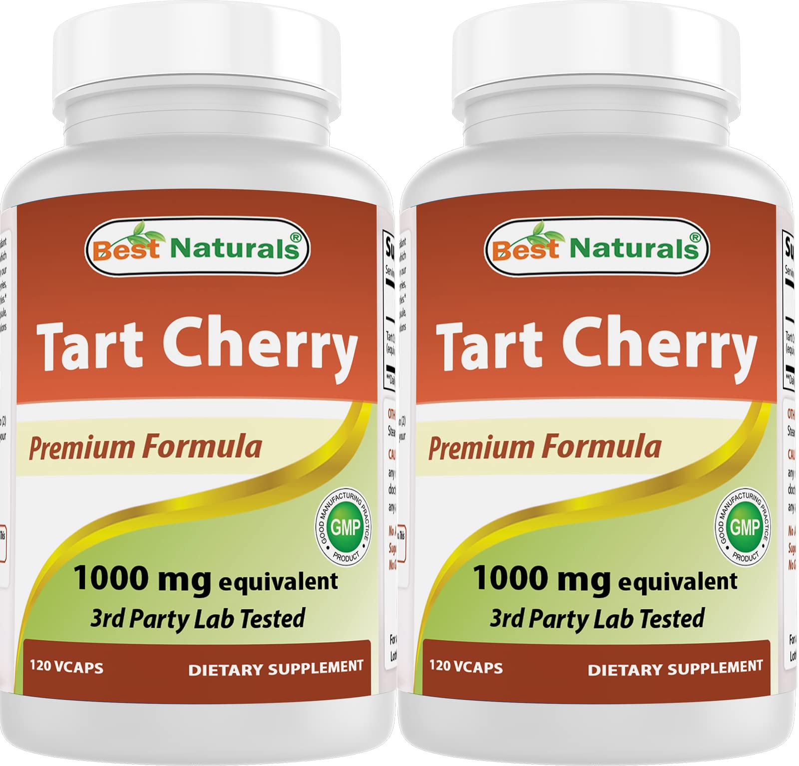 Best Naturals Tart Cherry Extract 1000 mg Capsules 240 Count