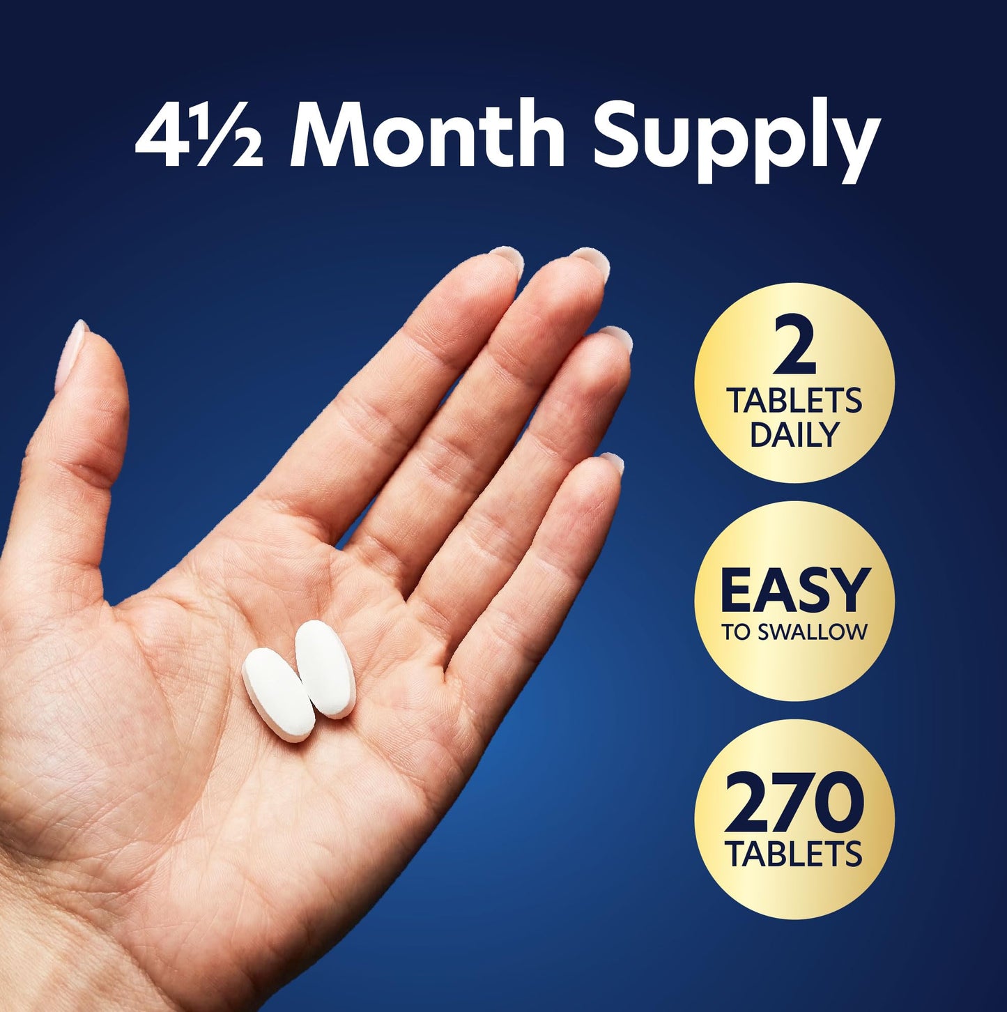 Purely Holistic Magnesium Glycinate 400mg Tablets 270