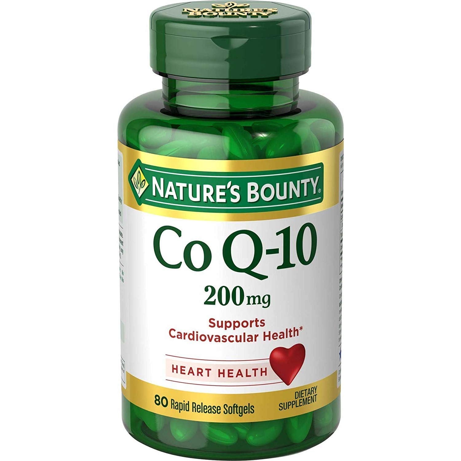 Nature's Bounty CoQ-10 Extra Strength 200 mg Softgels, 240 Count