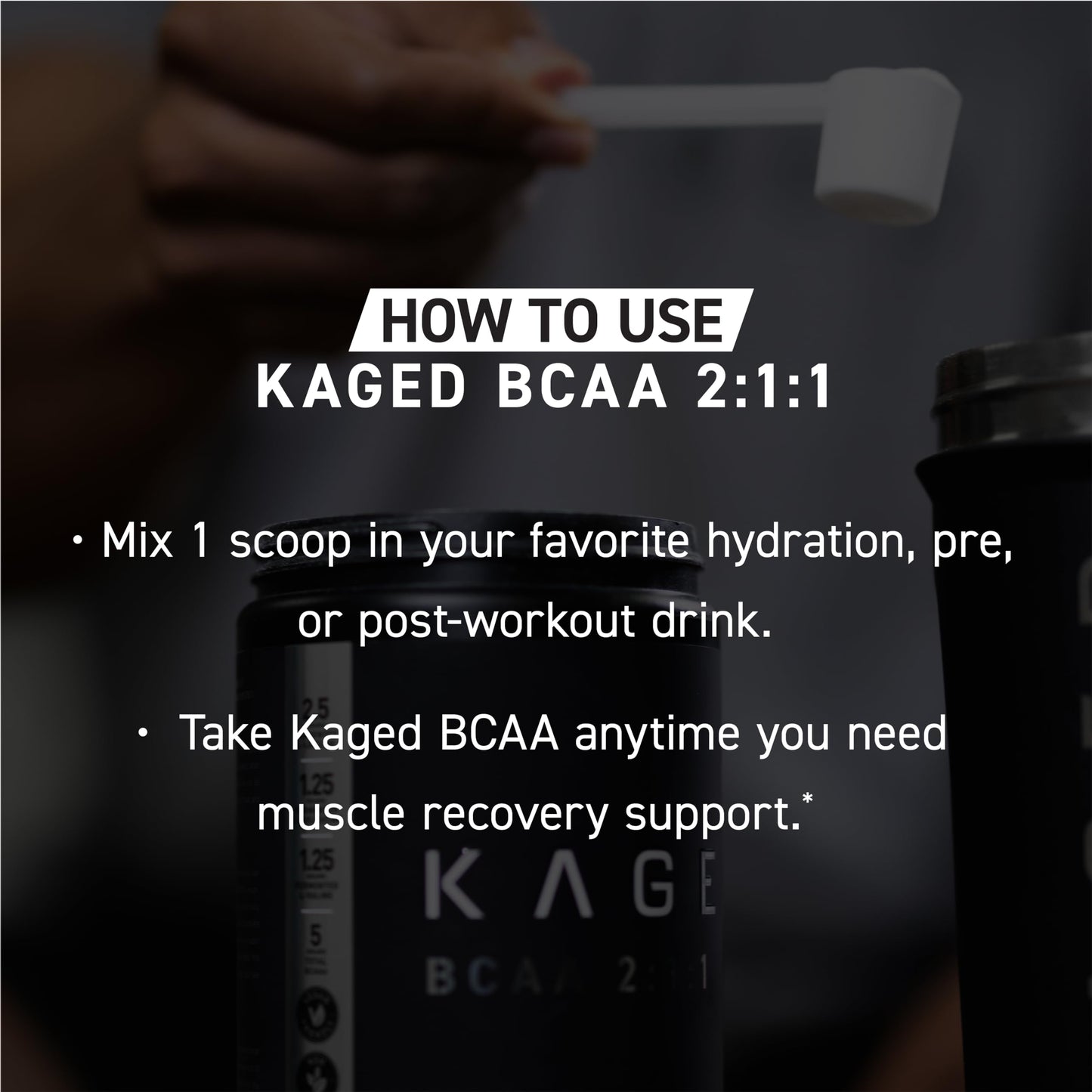 Kaged BCAA Powder, 14.11 Ounce