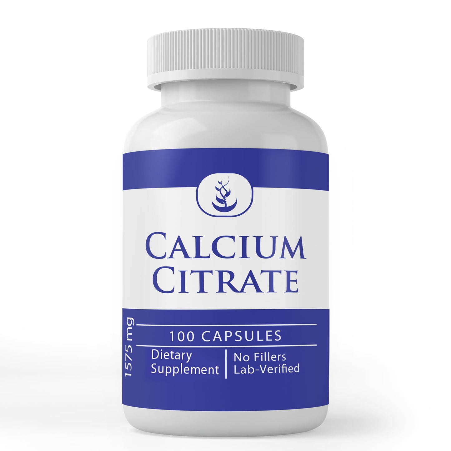 Pure Original Ingredients Calcium Citrate Capsules 100