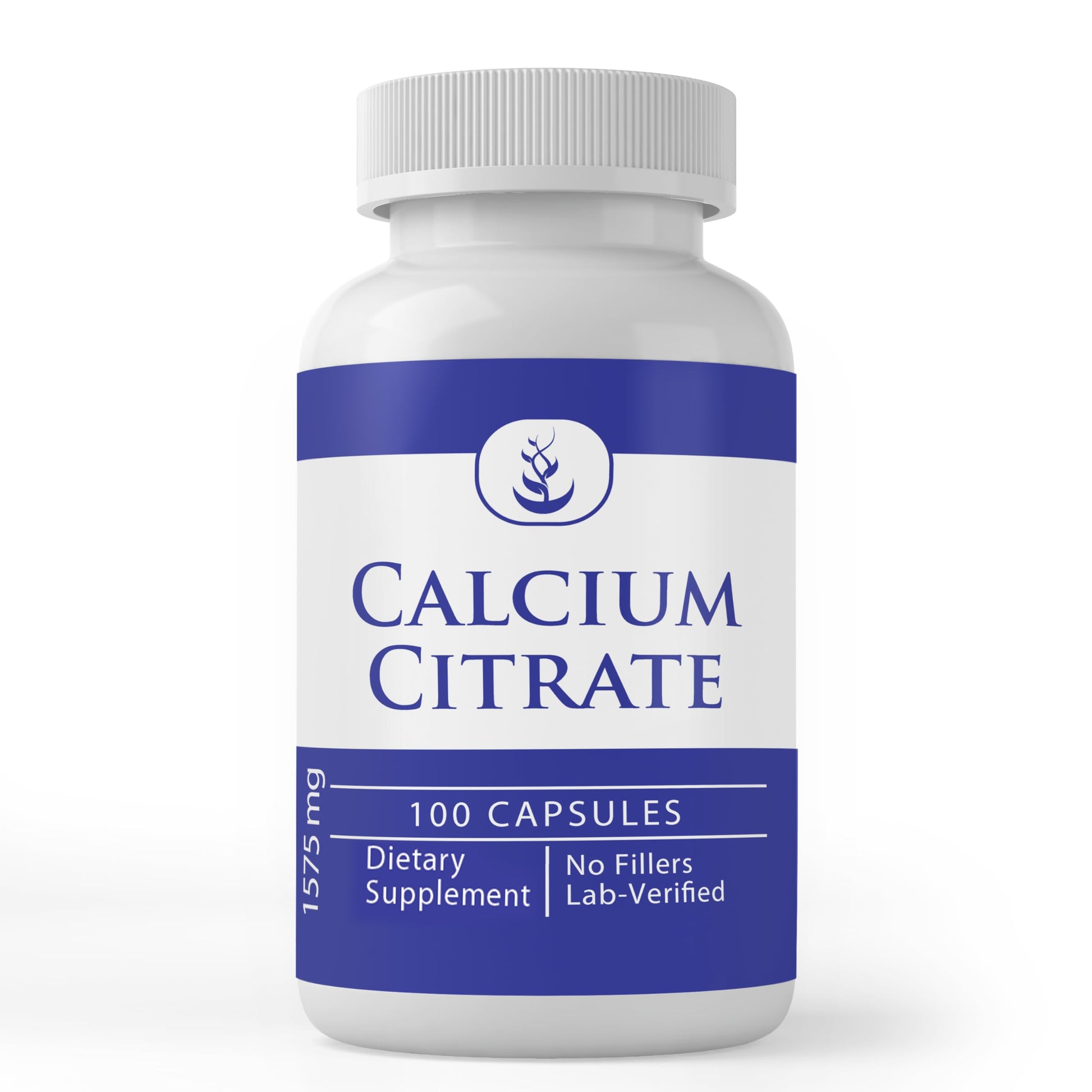Pure Original Ingredients Calcium Citrate Capsules 100