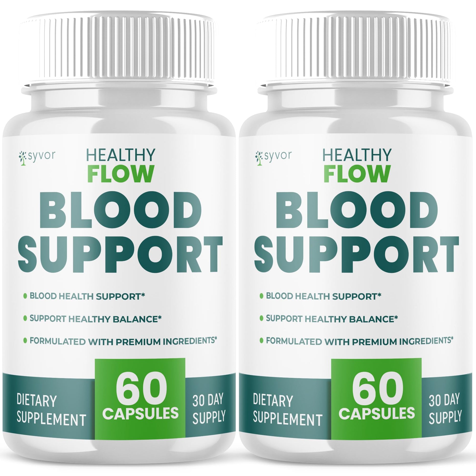 Syvor Healthy Flow Blood Support, 120 Capsules