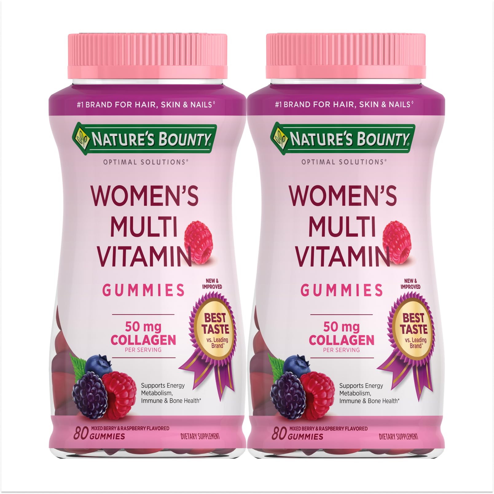 Nature's Bounty Optimal Solutions Women's Multivitamin Gummies, 160 Gummies