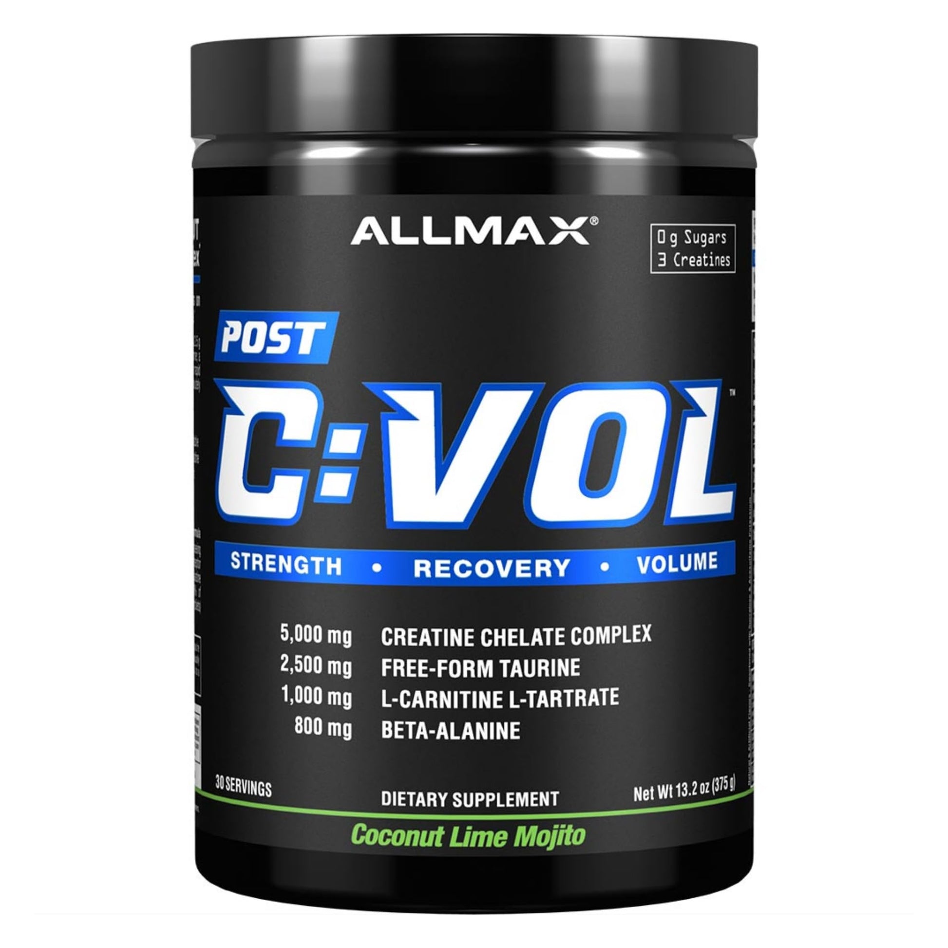 ALLMAX C:VOL Coconut Lime Mojito Powder, 13.2 Ounce