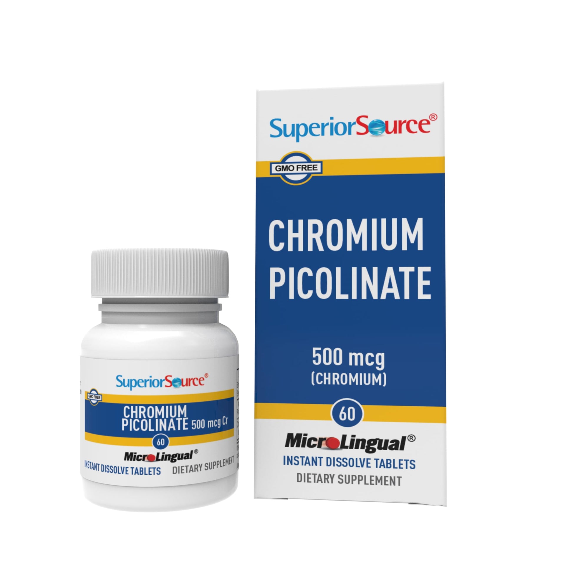 Superior Source Chromium Picolinate 60 Tablets