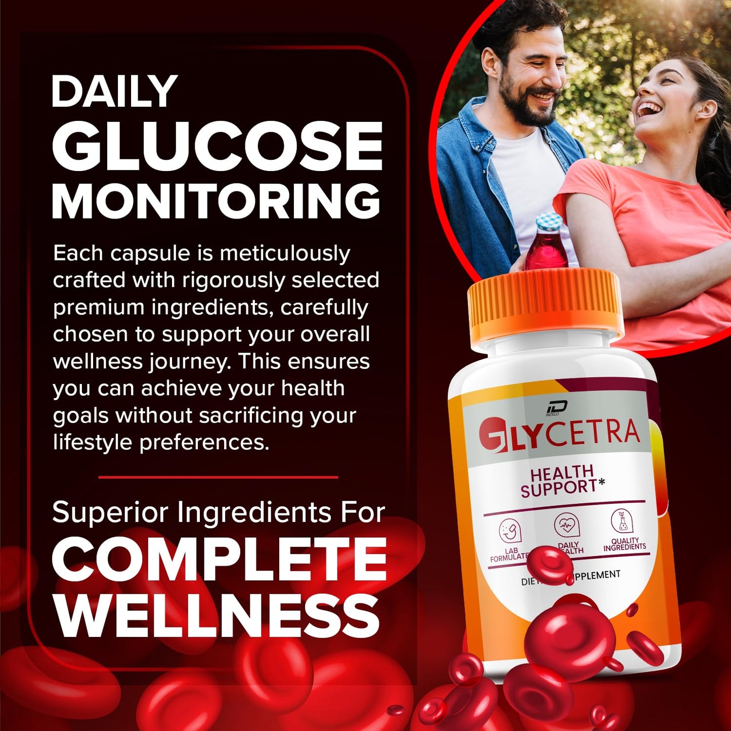 Indelo Glycetra Capsules 120 Capsules