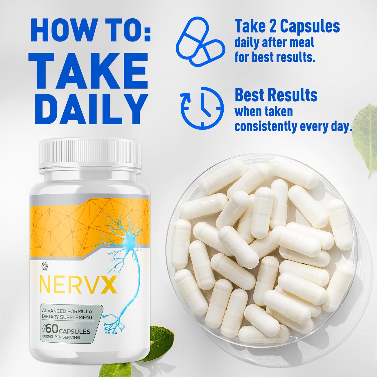 MJO Nervx capsules 120 Capsules