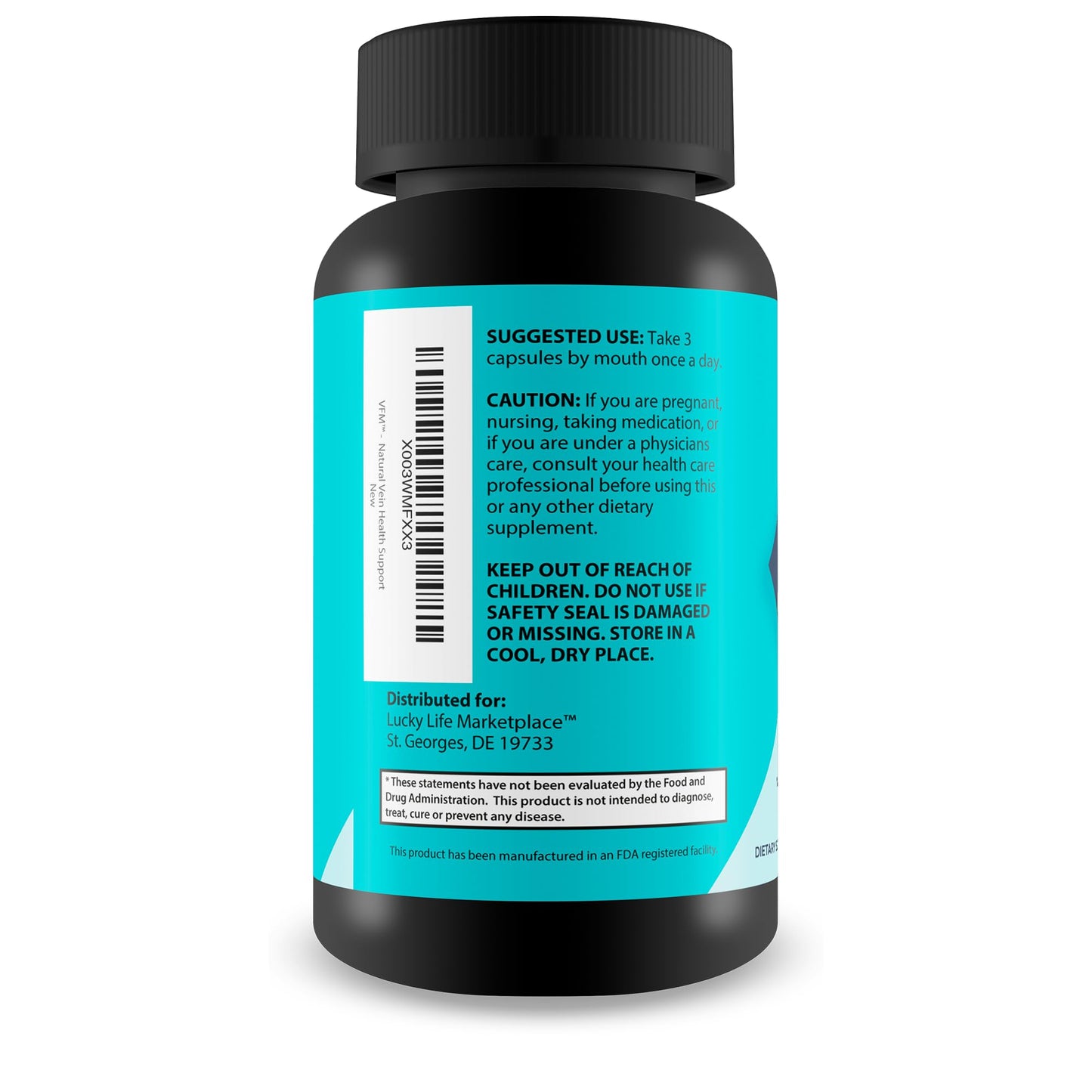 Generic VFM Vein Formula Max 2000 Capsule 1 Count