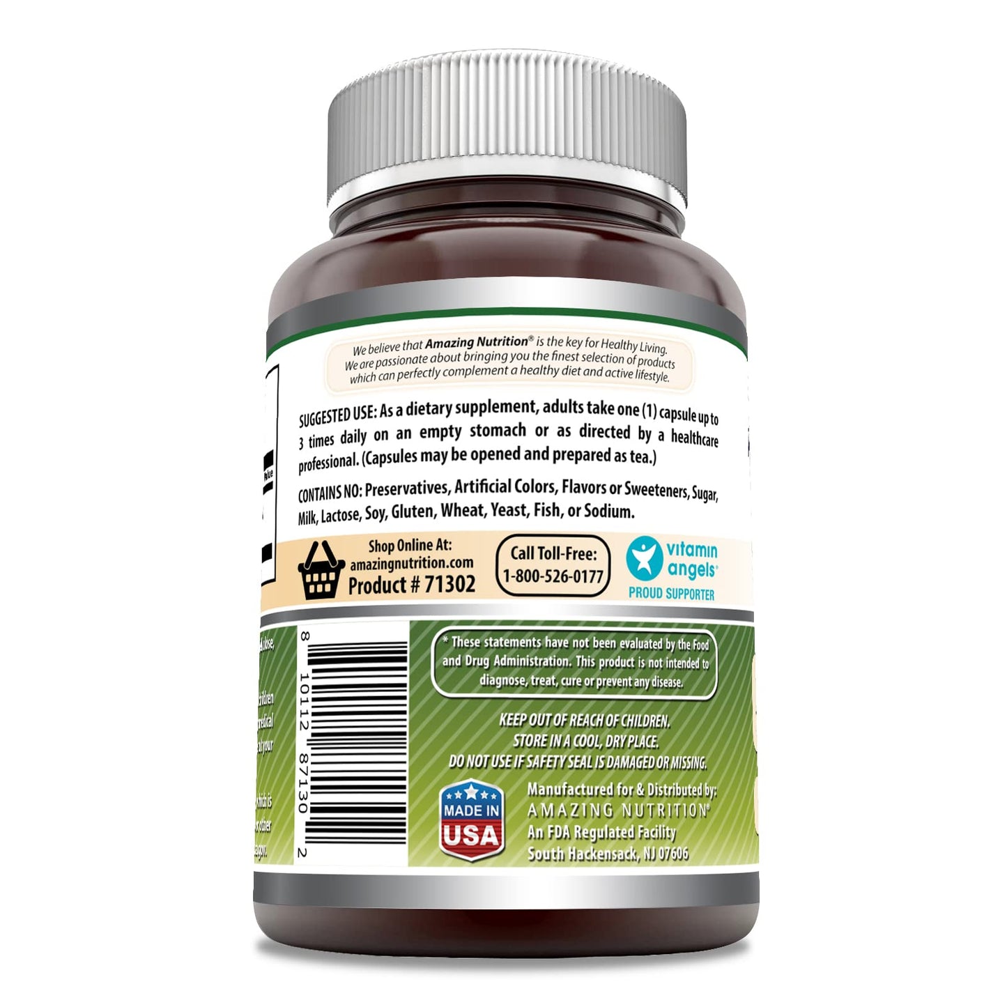 Amazing Nutrition Noni 400 mg per Serving Capsules, 240 Capsules