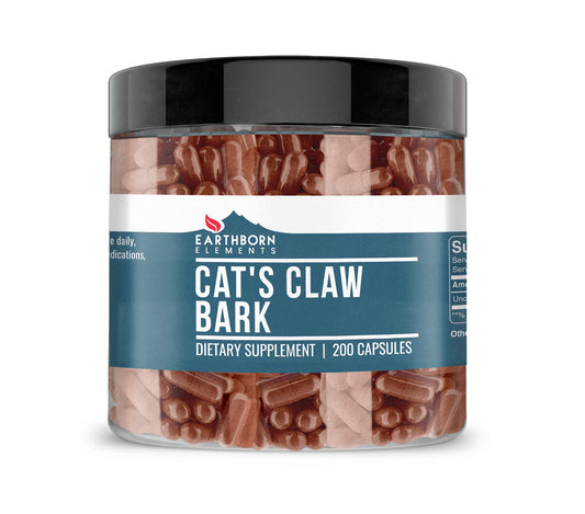 Earthborn Elements Cat's Claw Bark Capsules 200