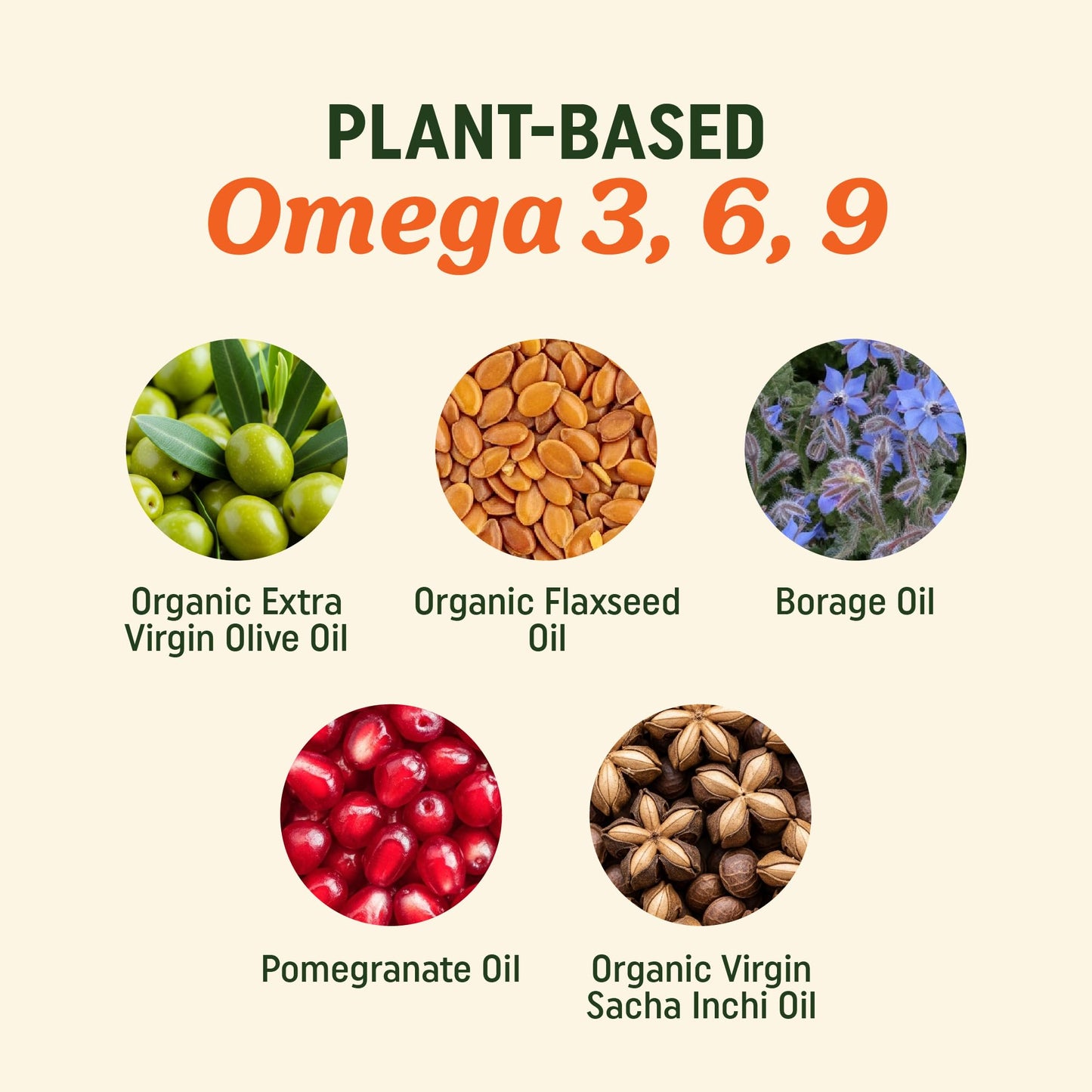 MAV NUTRITION Vegan Omega 3 6 9 Supplements Softgels 60 Count