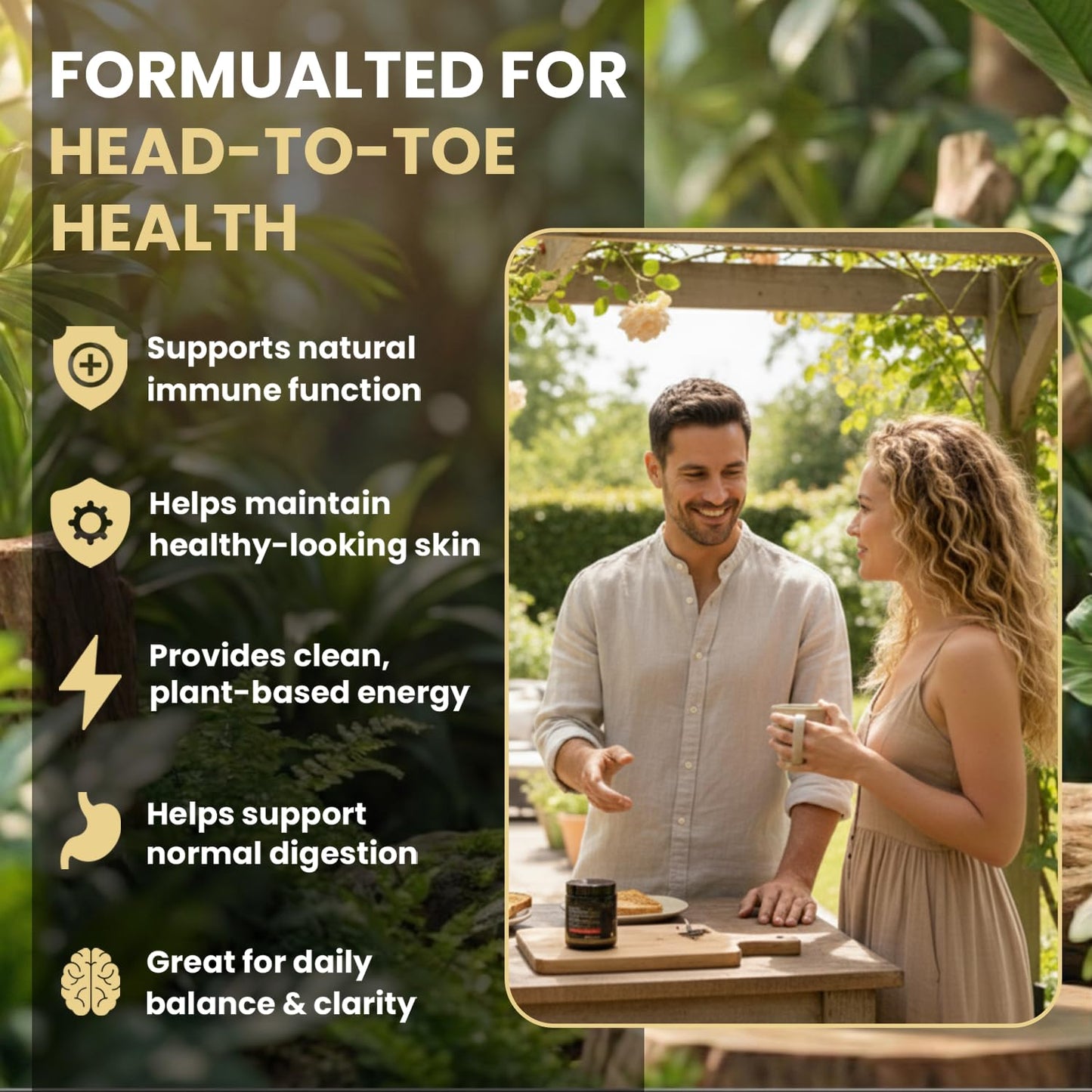 AZ ApexZone True Sea Moss Capsules Black Seed Oil Ashwagandha Burdock Root Tumeric Supplement with Manuka Honey Dandelion Root ACV - 60 Capsules