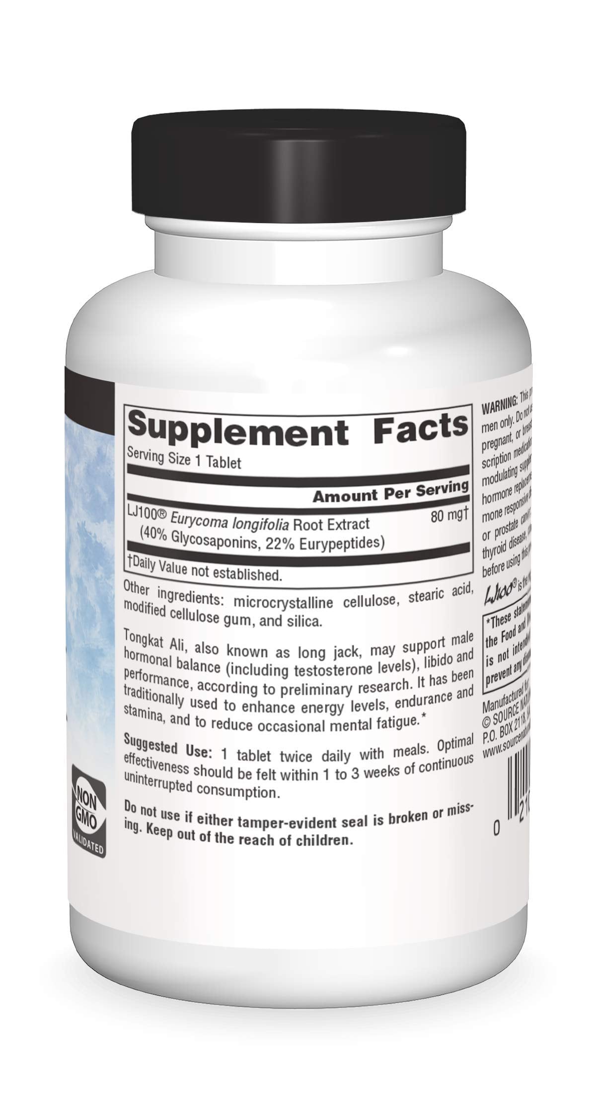 Source Naturals Tongkat Ali Tablet, 120 Tablets