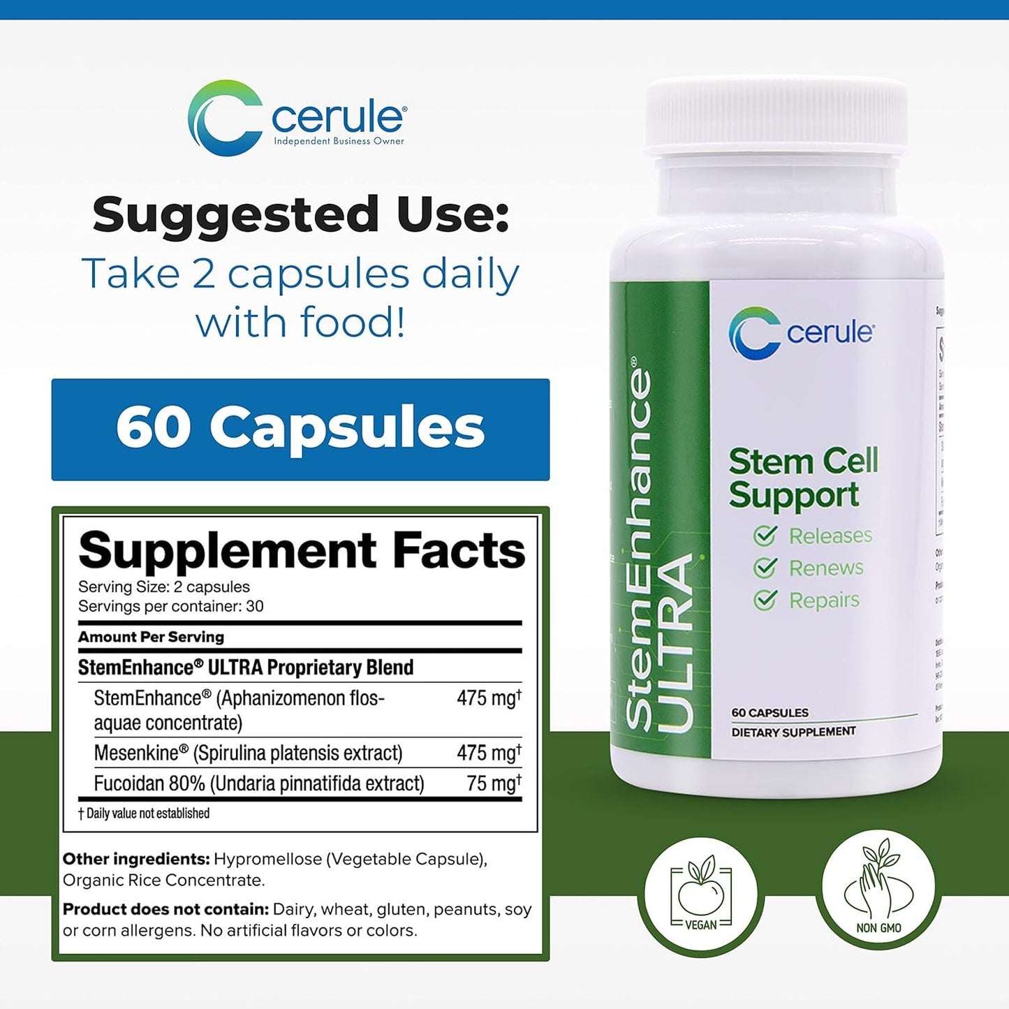 Cerule StemEnhance Ultra 120 Capsules