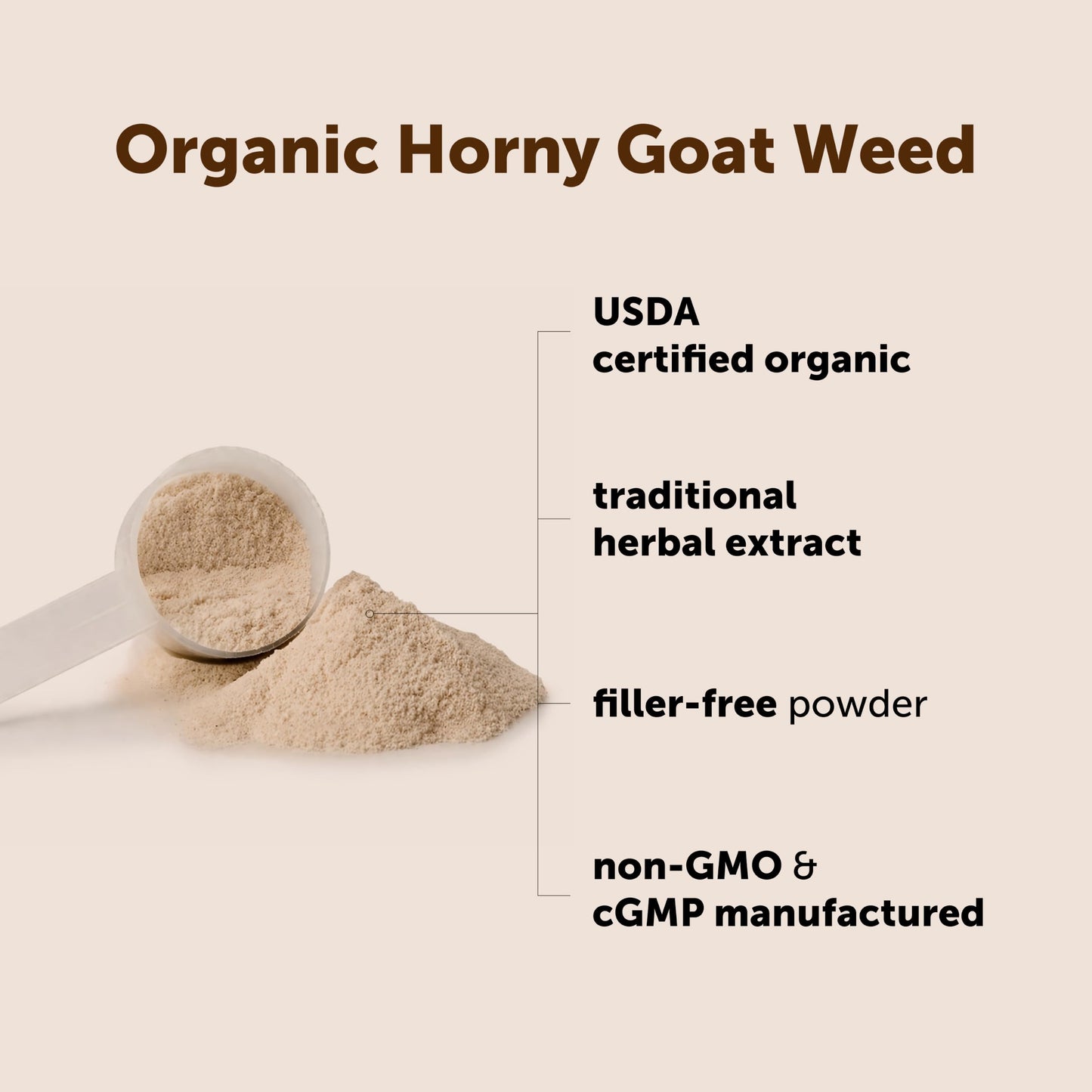 Micro Ingredients Organic Horny Goat Weed Powder, 3.53 Ounce