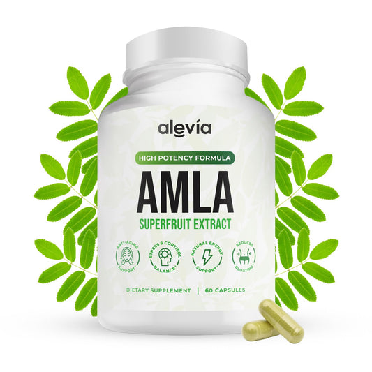 Alevia Organic Amla Capsules 1000mg, 60 Capsules
