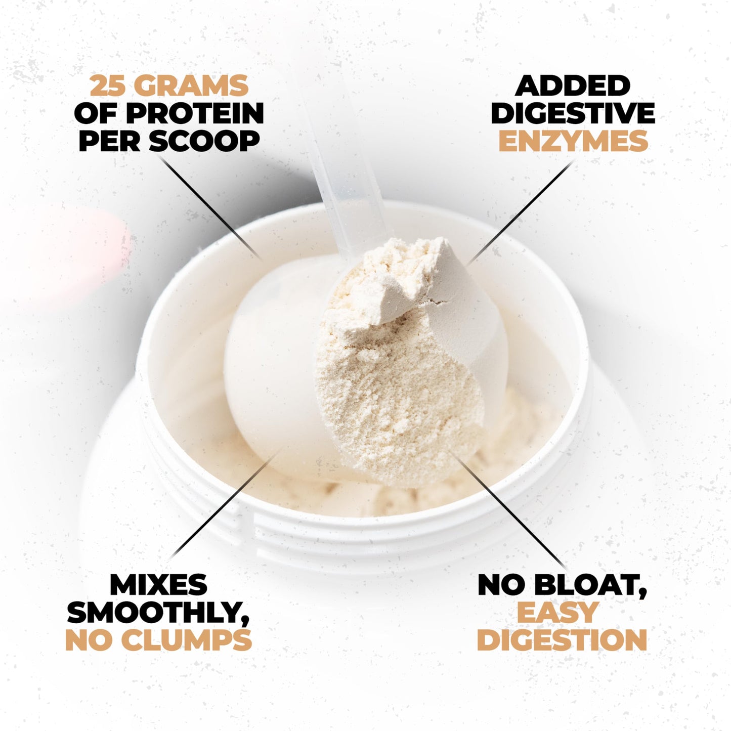 Huge Supplements Whey Protein Powder Cinnamon Bun, 30 Servings