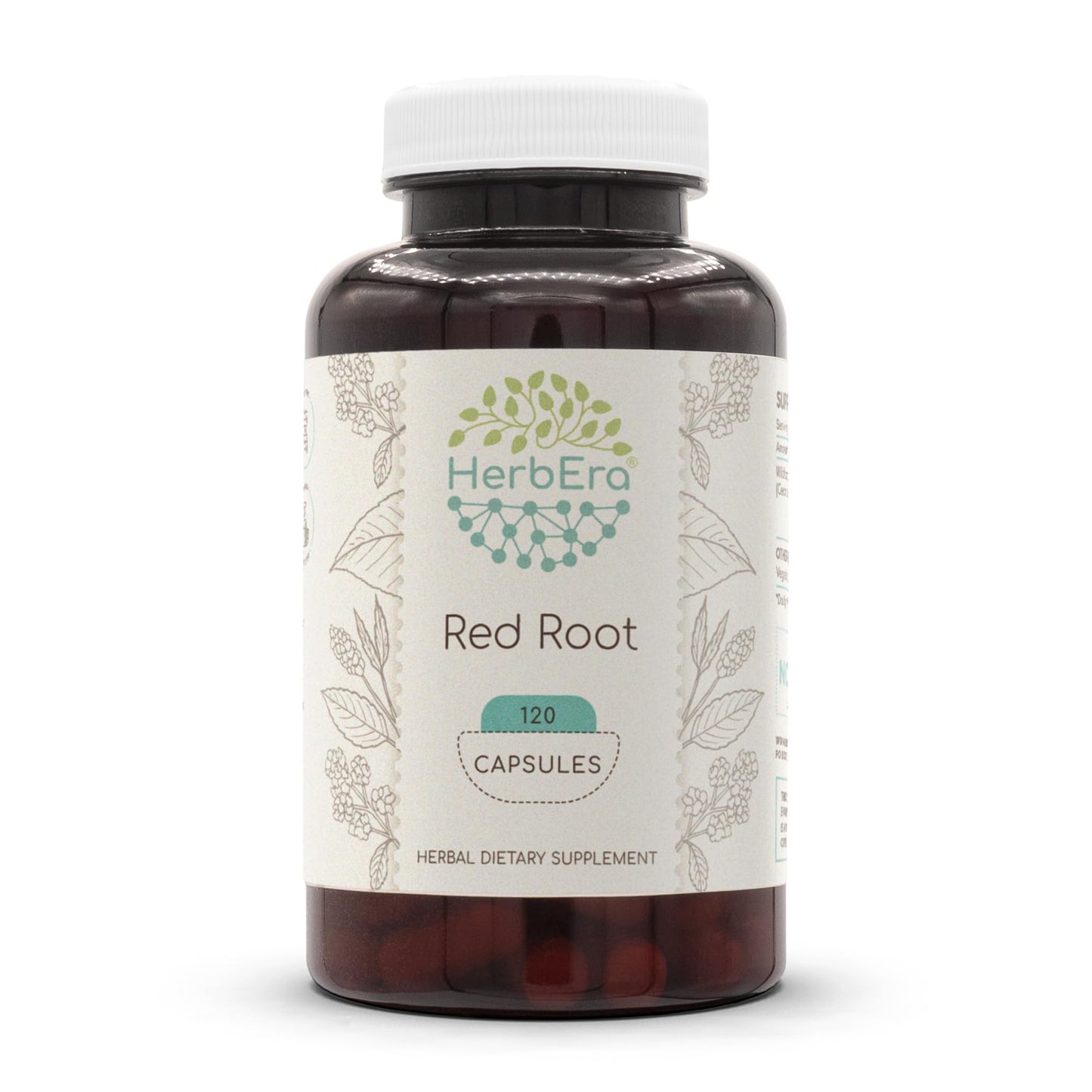 HerbEra Red Root Capsules 120 Count