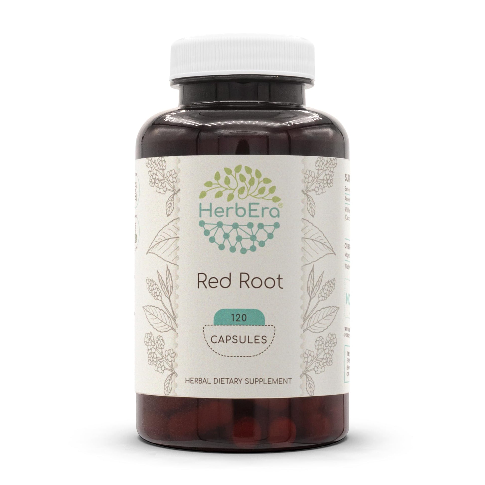 HerbEra Red Root Capsules 120 Count
