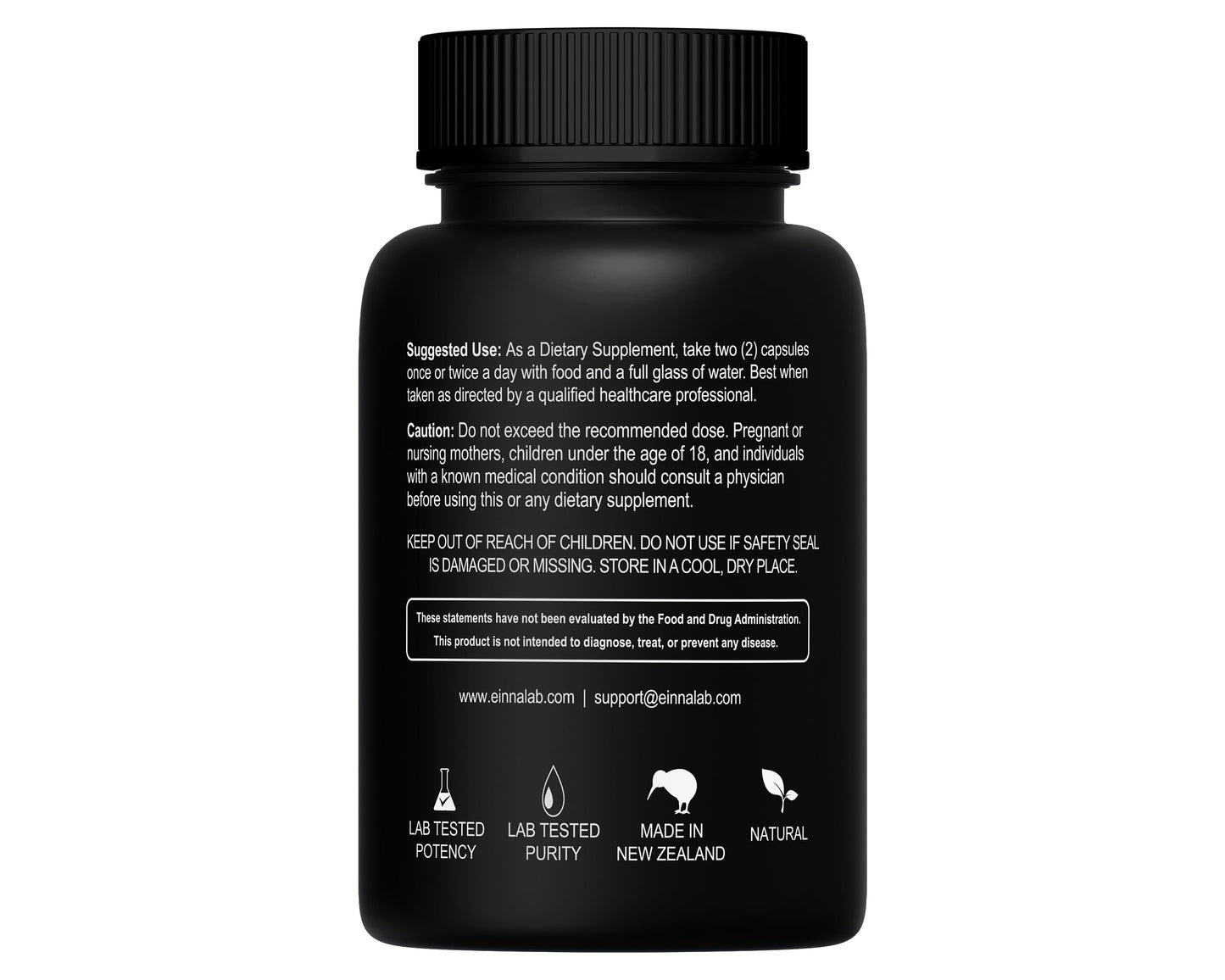 EINNALAB Highest Deer Placenta Supplement Capsules, 60 Capsules