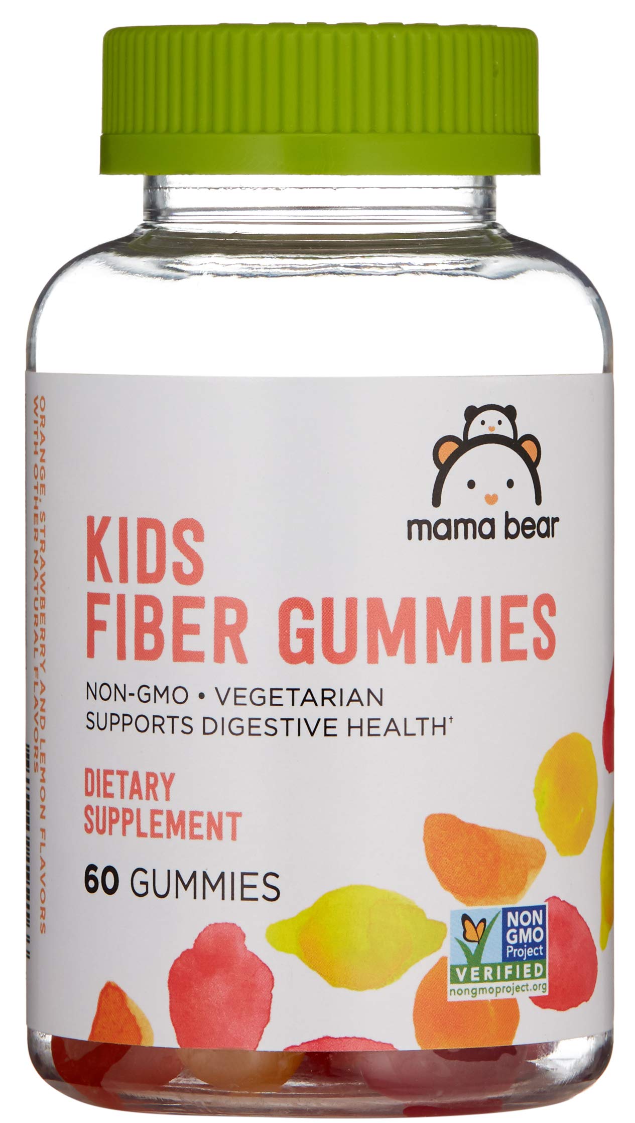 Mama Bear Kids Fiber Gummies, 60 Count