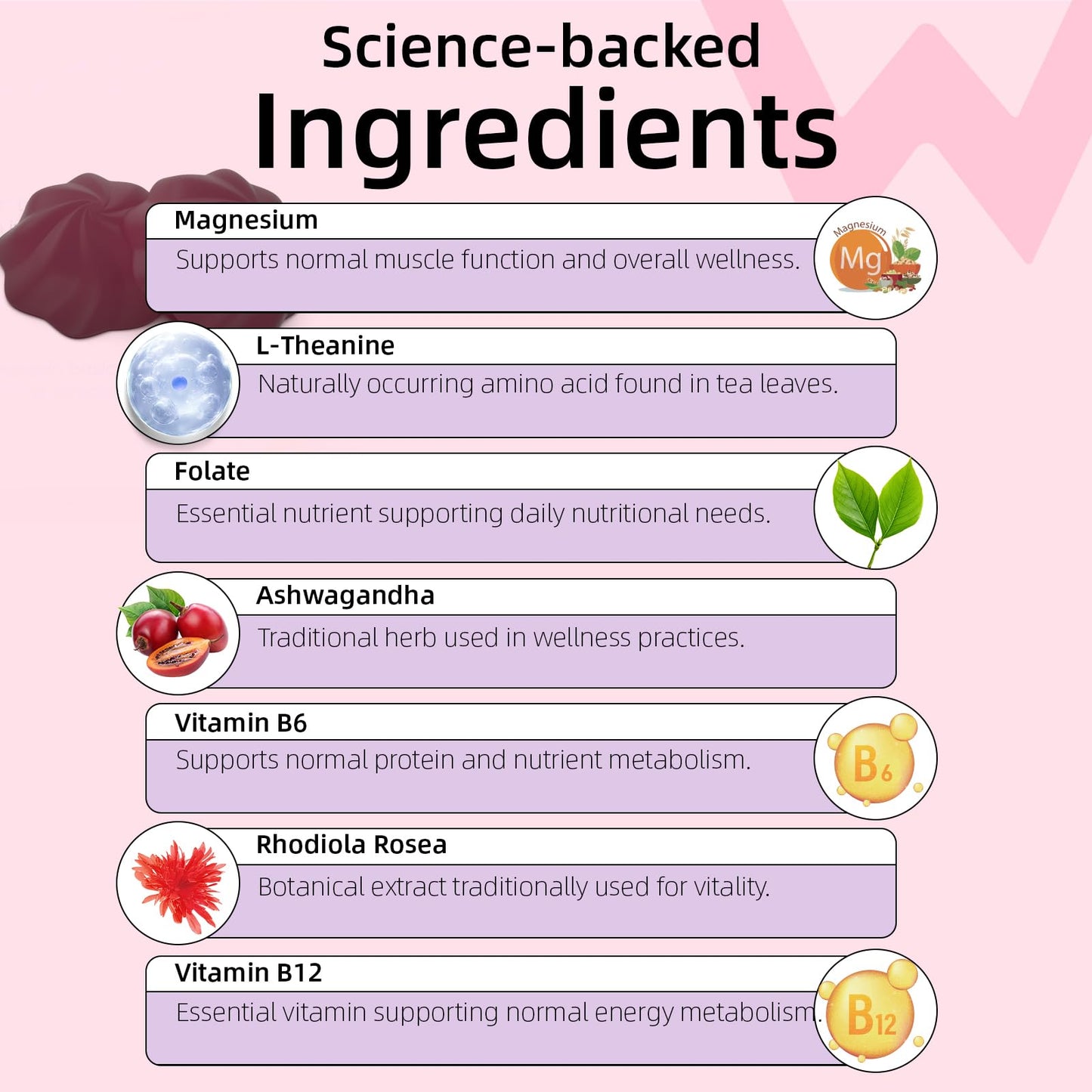 Wondermoon Cortisol Gummies for Women 60 Gummies
