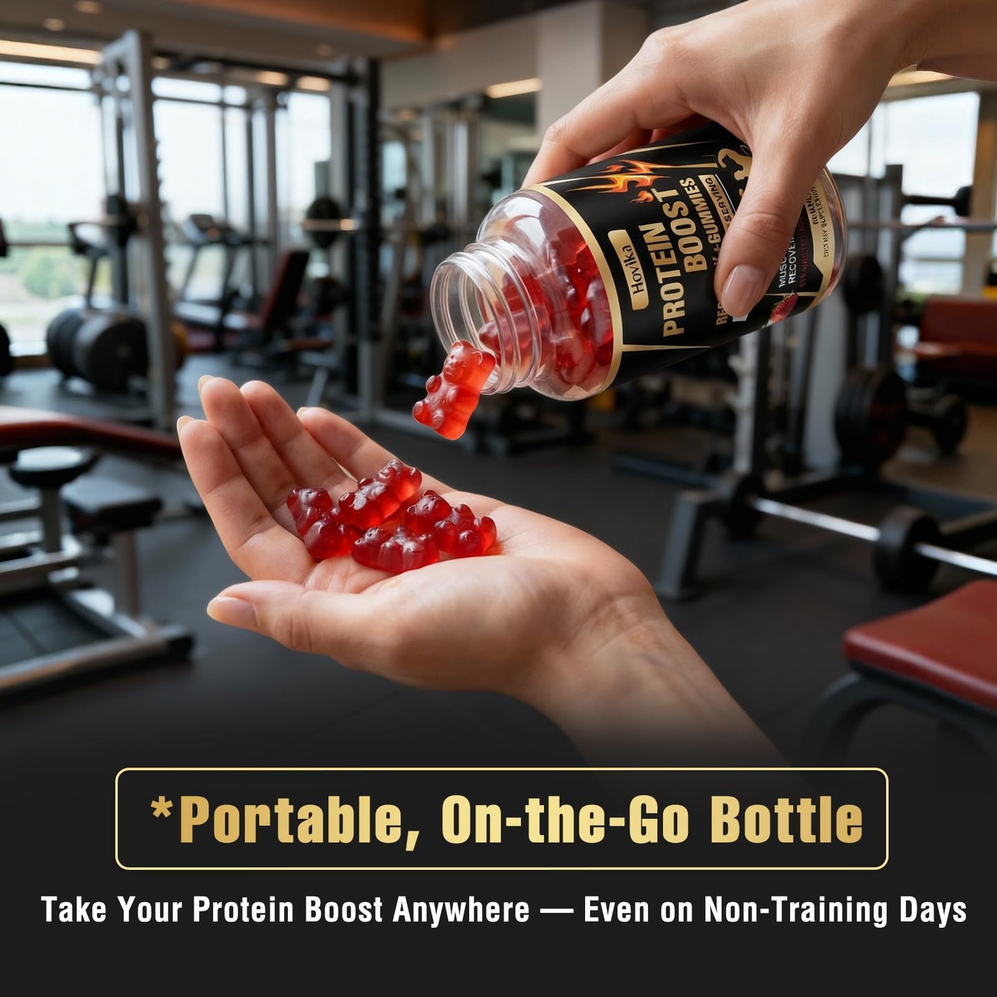 Hovika Whey Protein Gummies, 84 Gummies