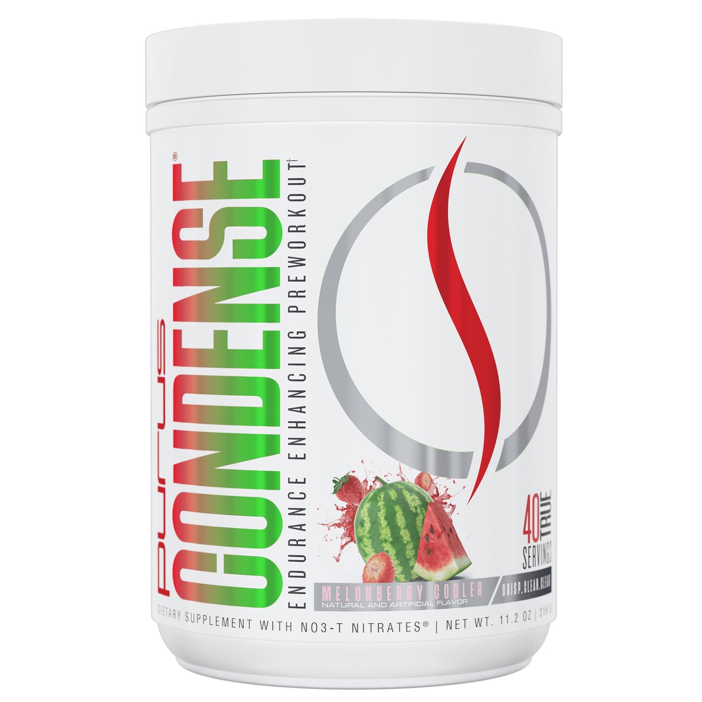 Purus Labs Condense Endurance & Pump Enhancing Pre Workout Powder 11.2