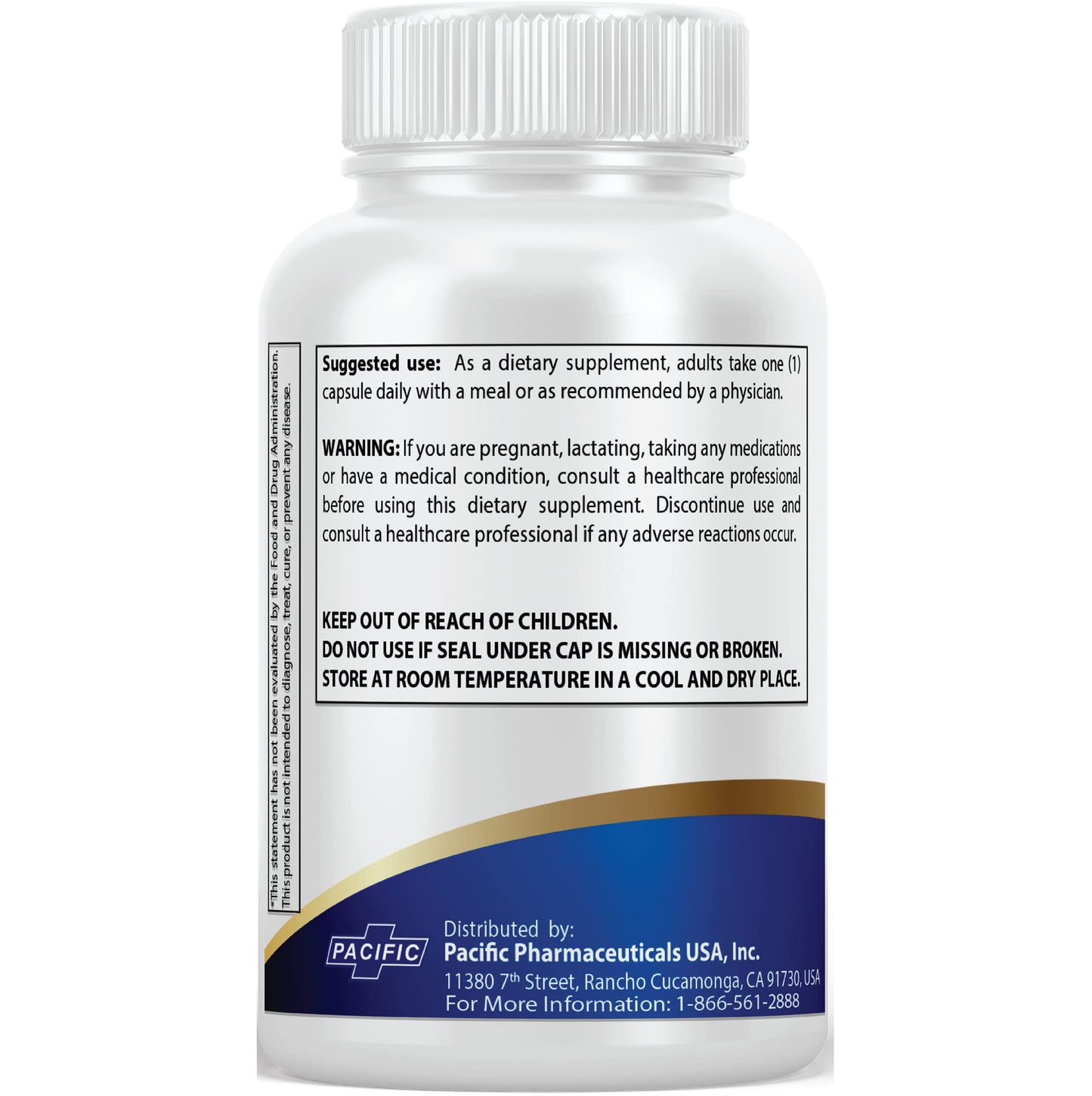 Pacific Nature's DHT Blocker Revitalizing Hair Growth Supplement, 60 Capsules