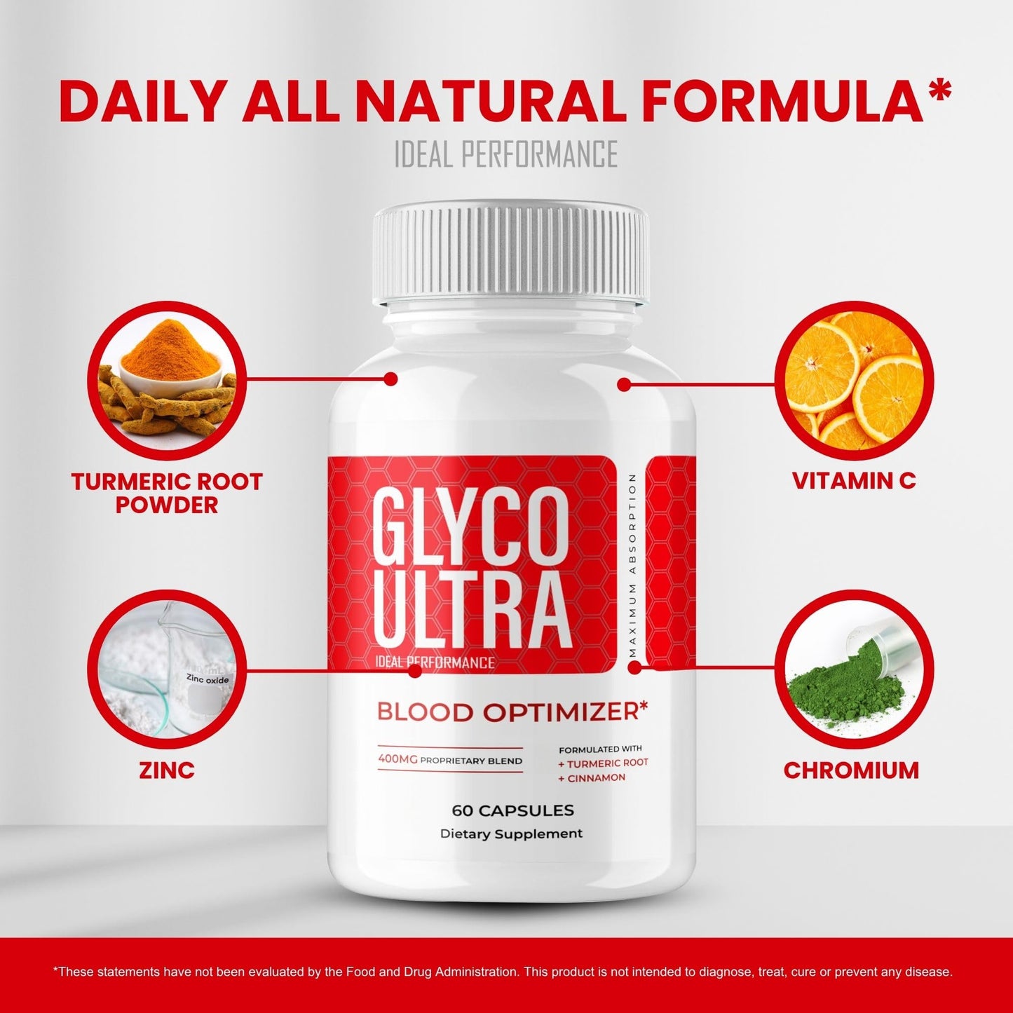 IDEAL PERFORMANCE Glyco Ultra Capsule 6 Count