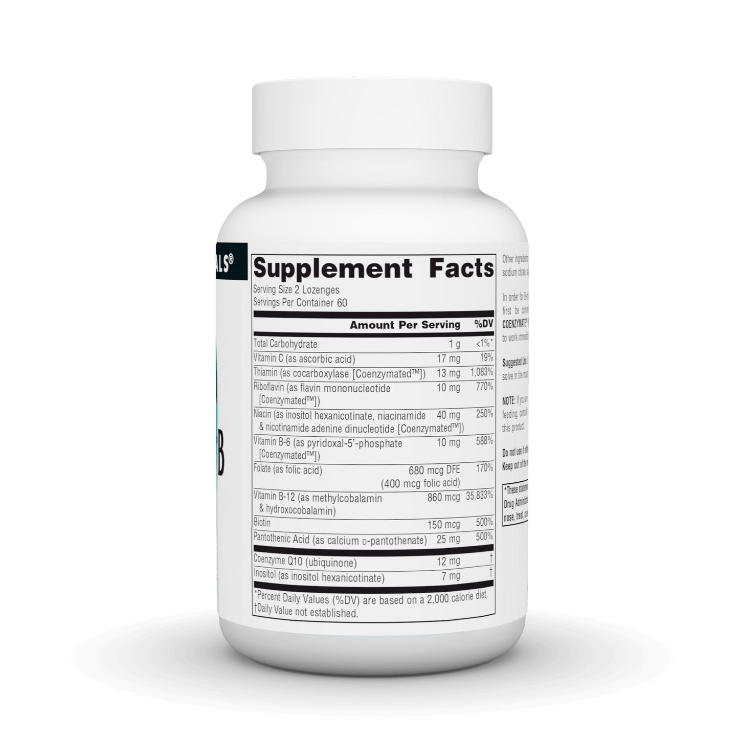 Source Naturals Coenzymate B Complex Lozenges 120