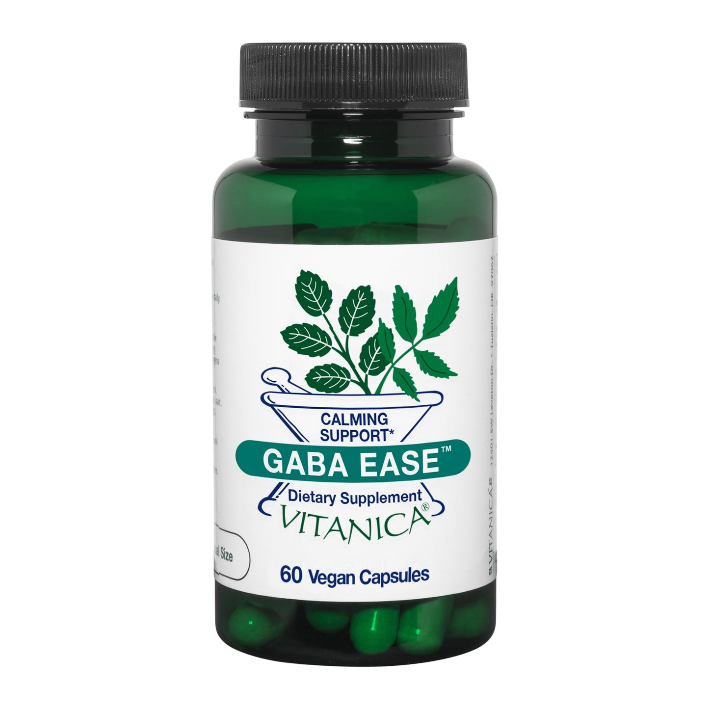 Vitanica GABA Ease Calming Support 60 Capsules