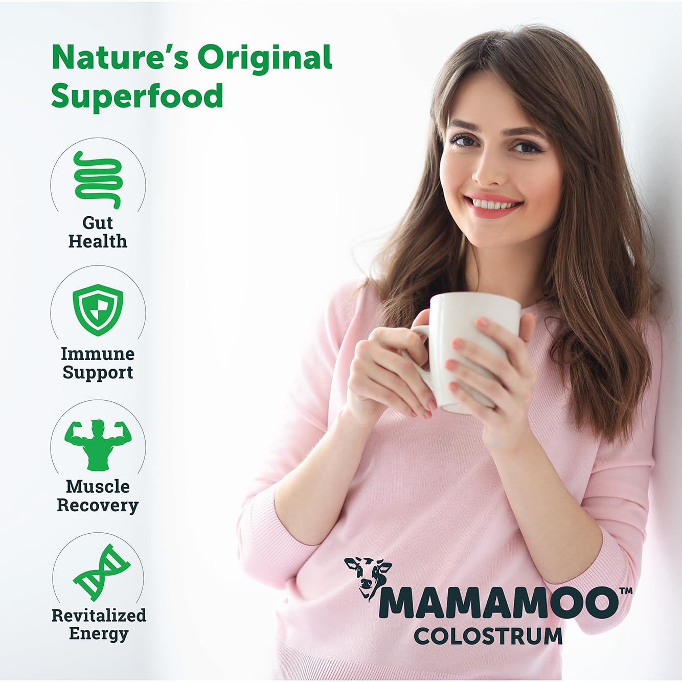 Incas by Asiya Life MamaMoo Colostrum Powder, Pack of 120