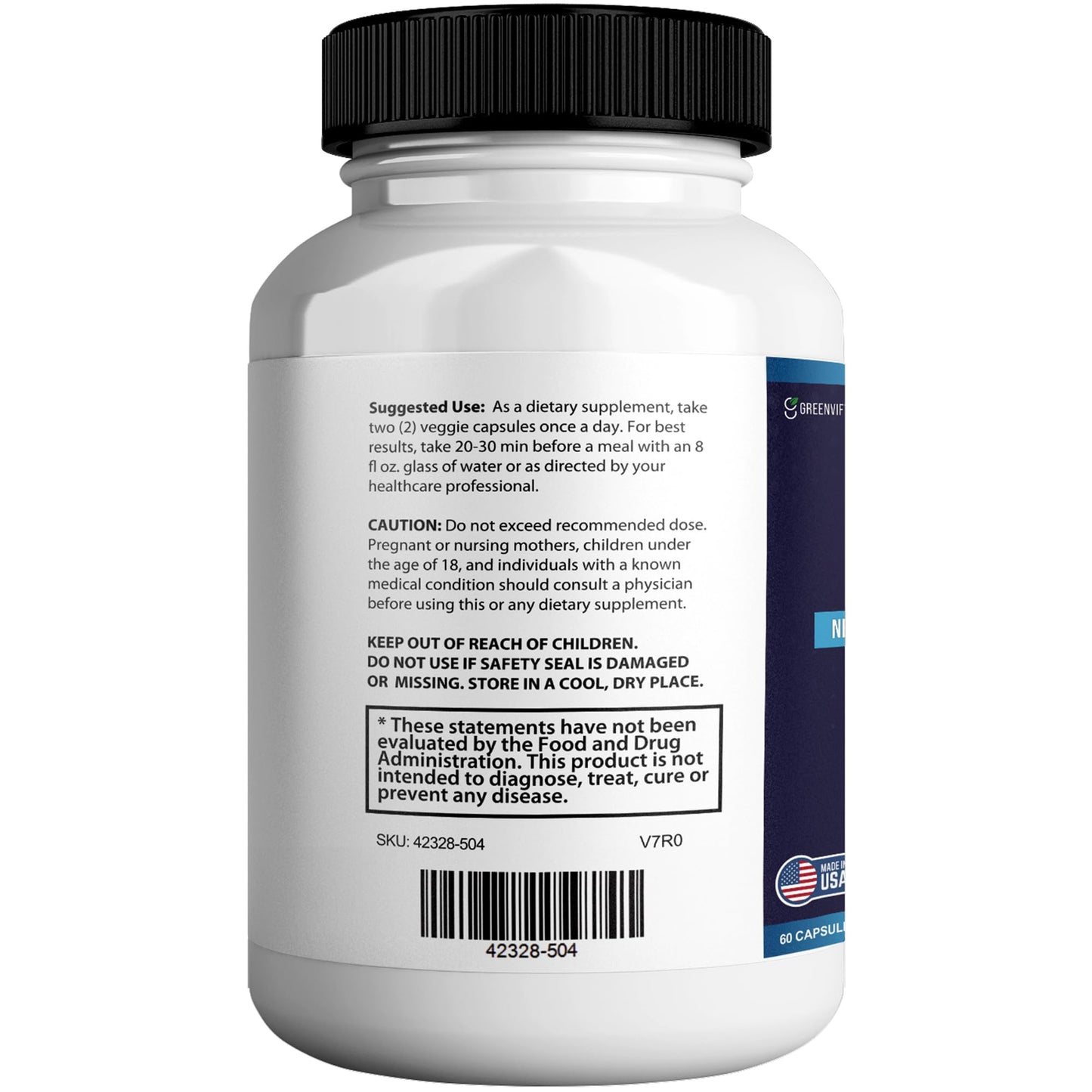 GREENVIFY Prostadine Max Prostate Supplements for Men 180 Capsules