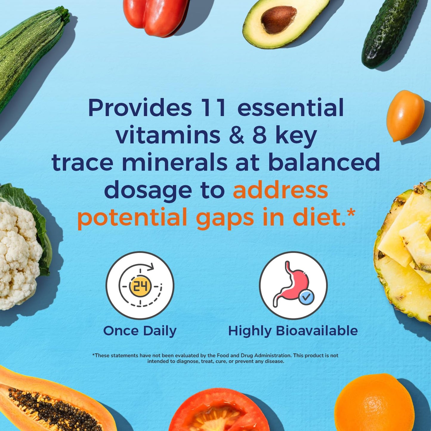 Vitalitown Multivitamin for Women & Men Tablet 120 Tablets